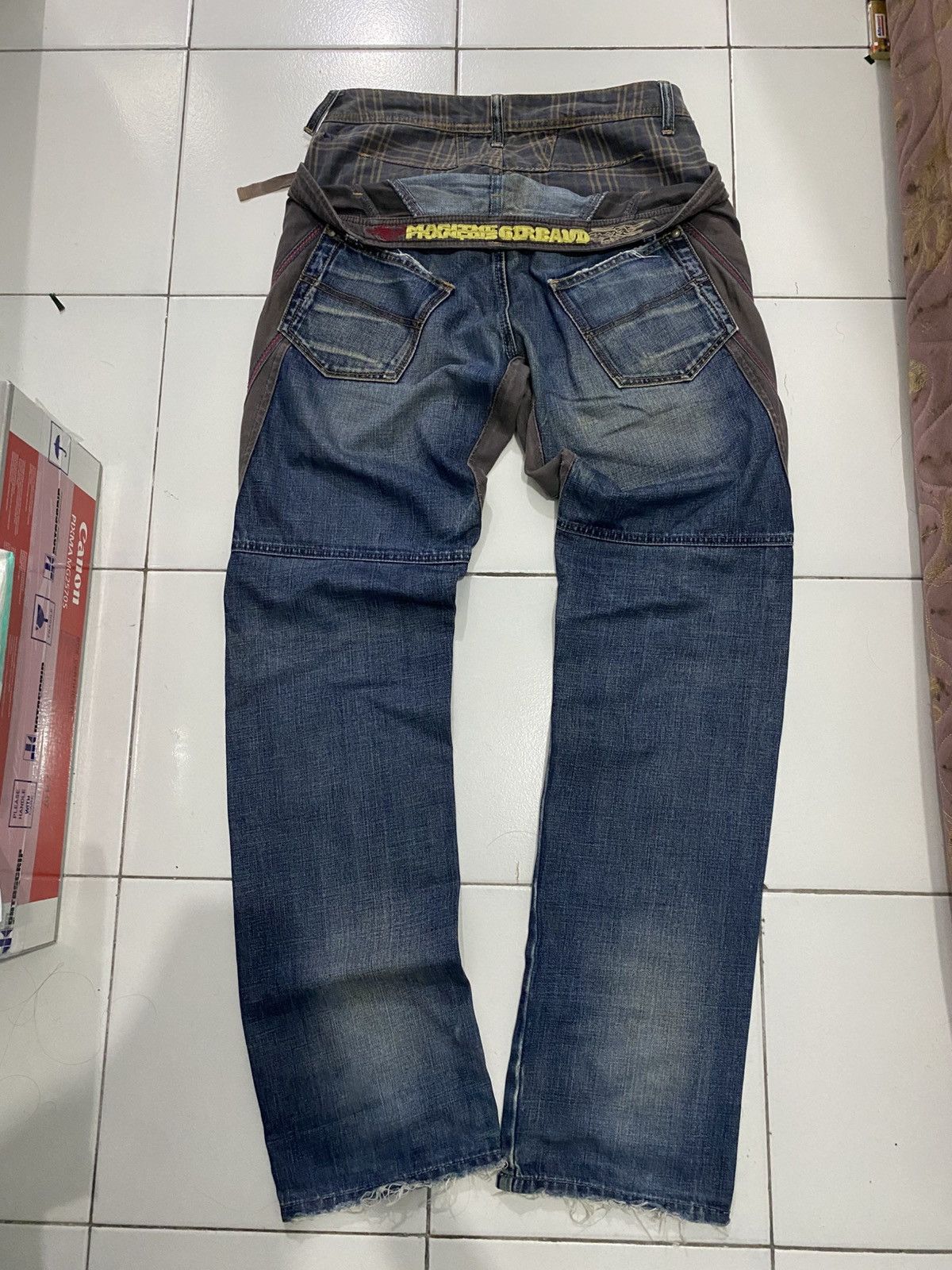 If Six Was Nine × Japanese Brand × Marithe + Francois Girbaud 2000s-Marithe Francois Girbaud Double Wise Jeans Pants Size US 31 - 8 Thumbnail