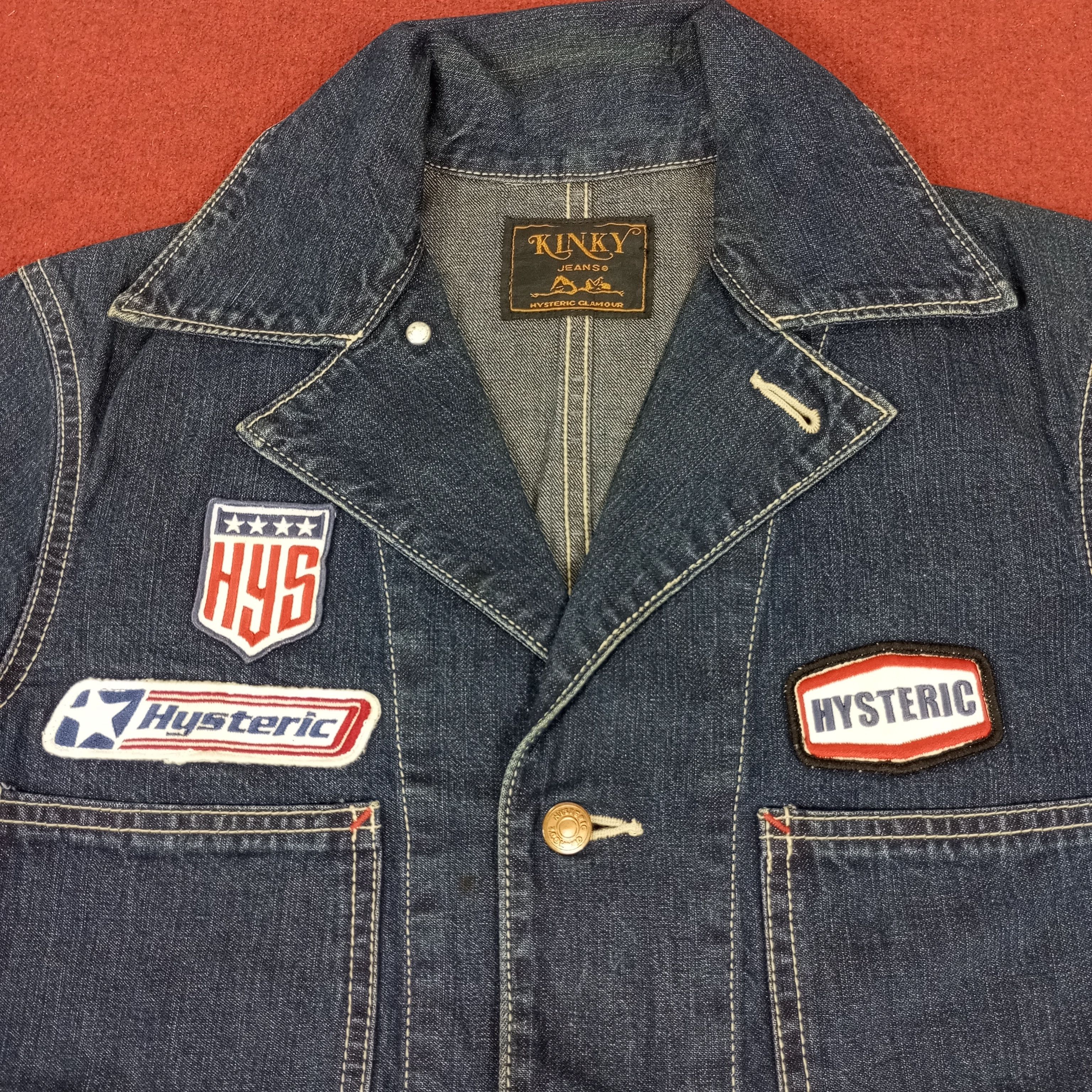 Hysteric Glamour Kinky Jeans Hysteric Glamour Denim Jacket Japanese Brand Size US S / EU 44-46 / 1 - 2 Thumbnail