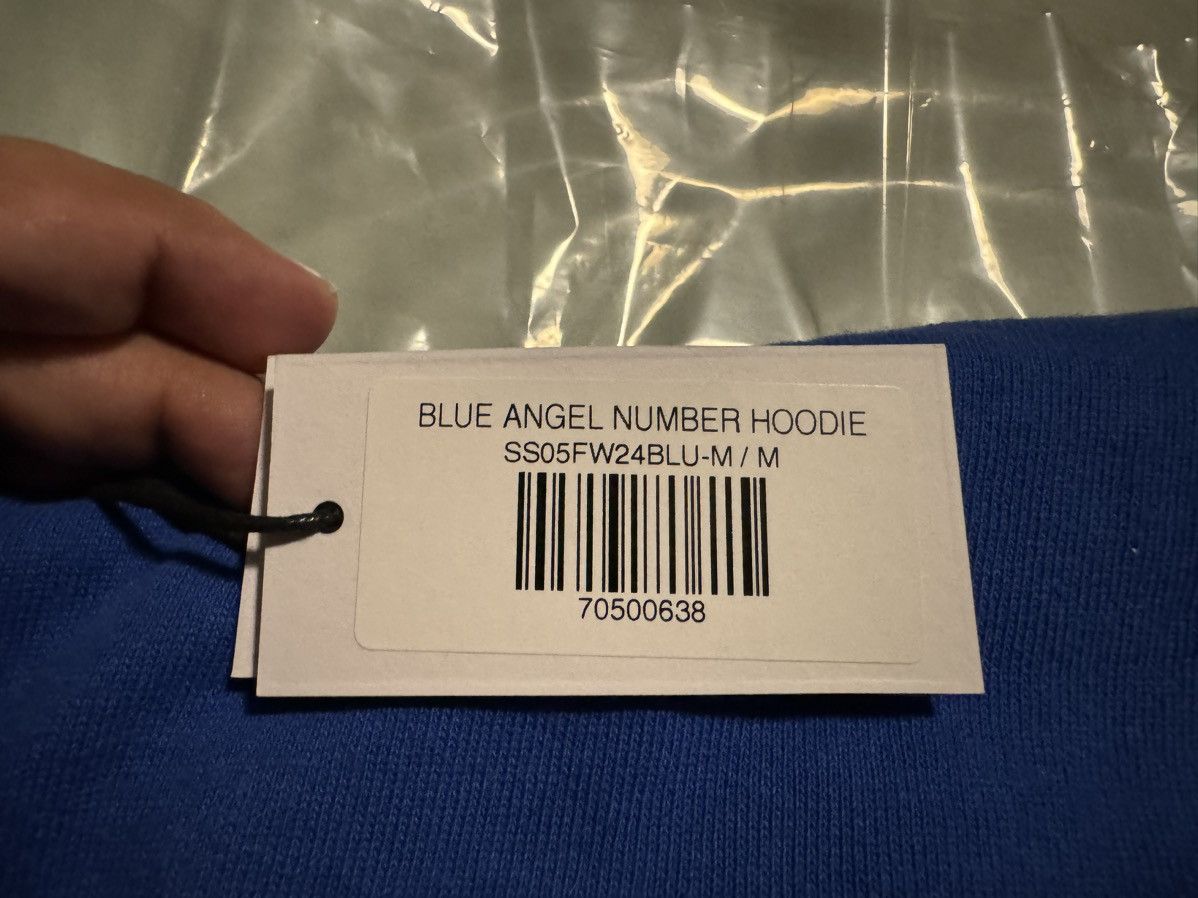 Sp5der Sp5der Angel Number Blue Hoodie Size Medium Size US M / EU 48-50 / 2 - 13 Thumbnail