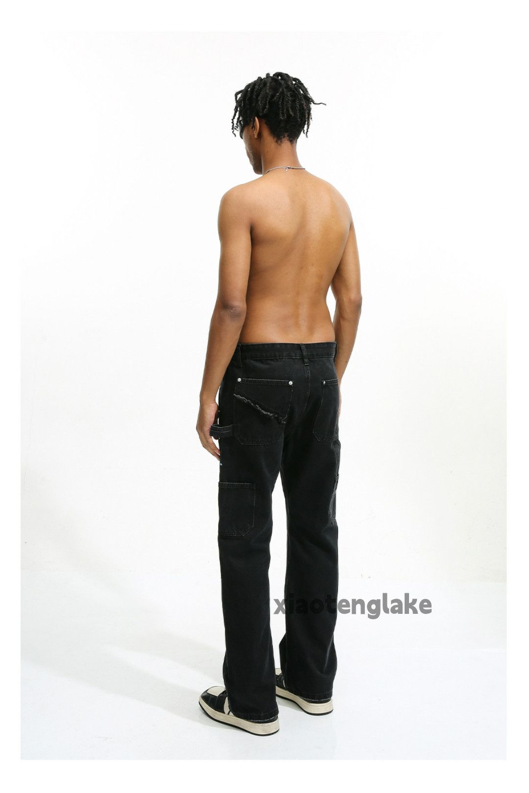 Designer × Japanese Brand × Vintage utility carpenter workwear skate hiphop cargo pants Size US 32 / EU 48 - 2 Thumbnail