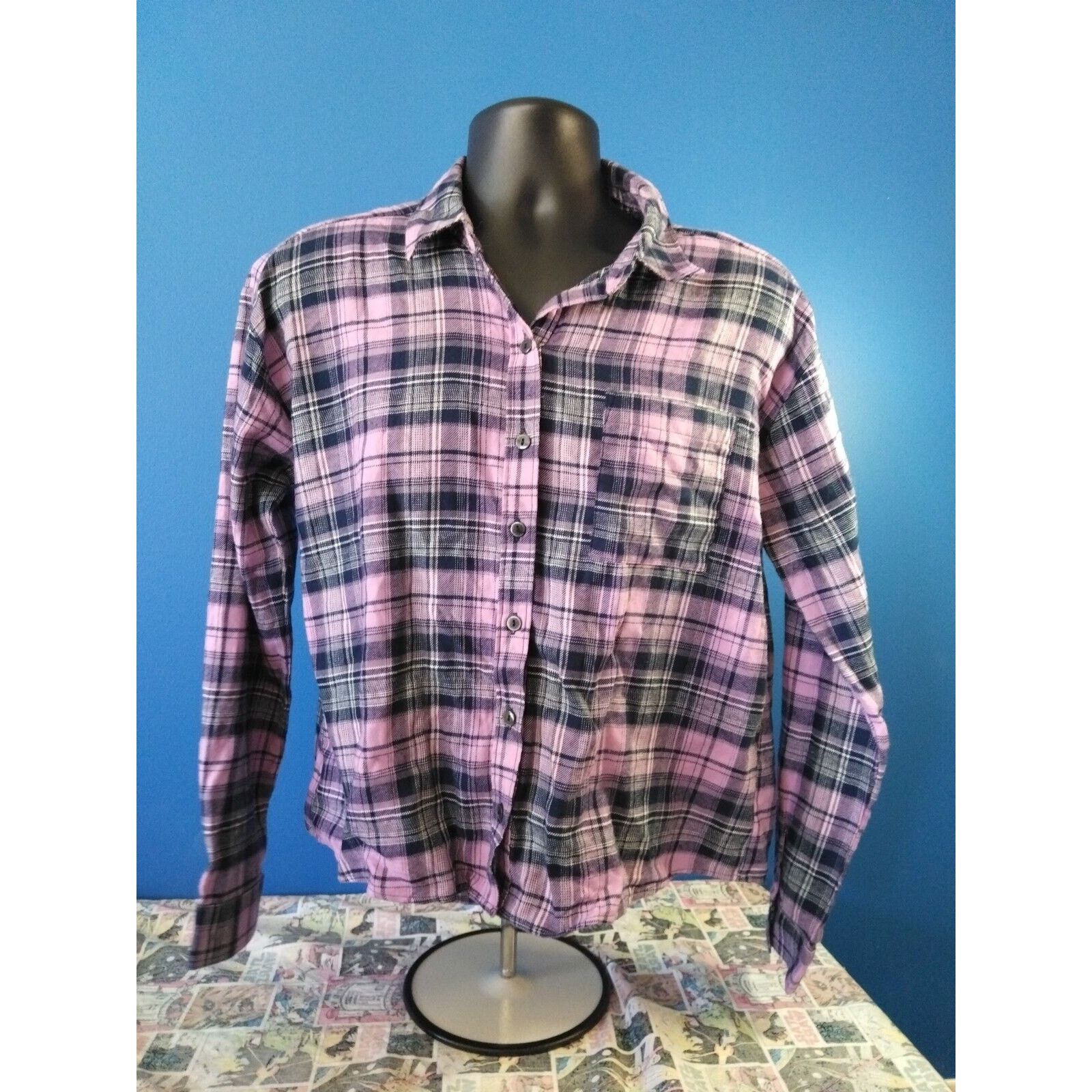 Other Wild Fable Long Sleeve Button Up Flannel Women's Size S Size S / US 4 / IT 40 - 1 Thumbnail