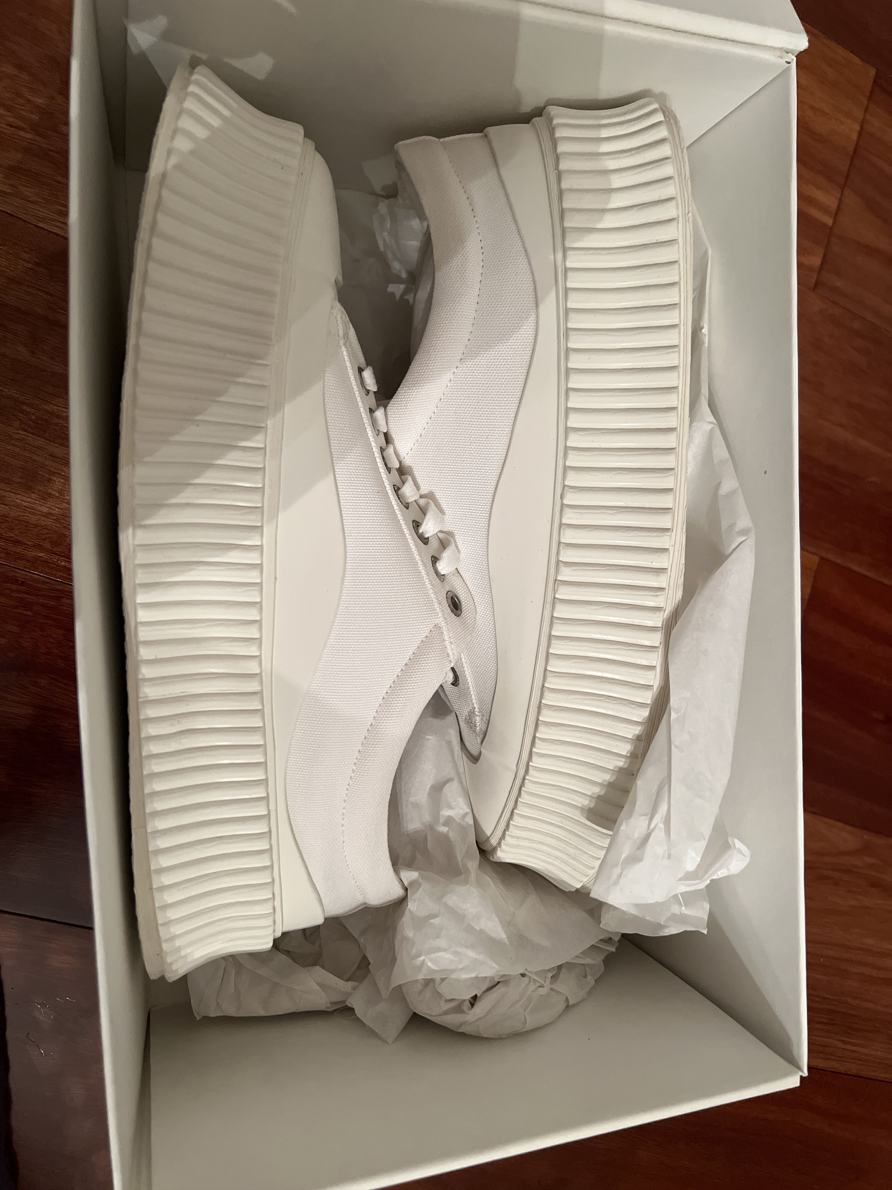 Jil Sander Canvas Sneaker optic White Size US 9 / IT 39 - 2 Thumbnail