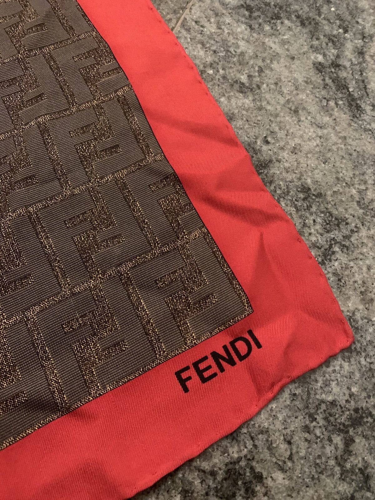 Fendi Fendi Foulard Vintage Size ONE SIZE - 10 Thumbnail