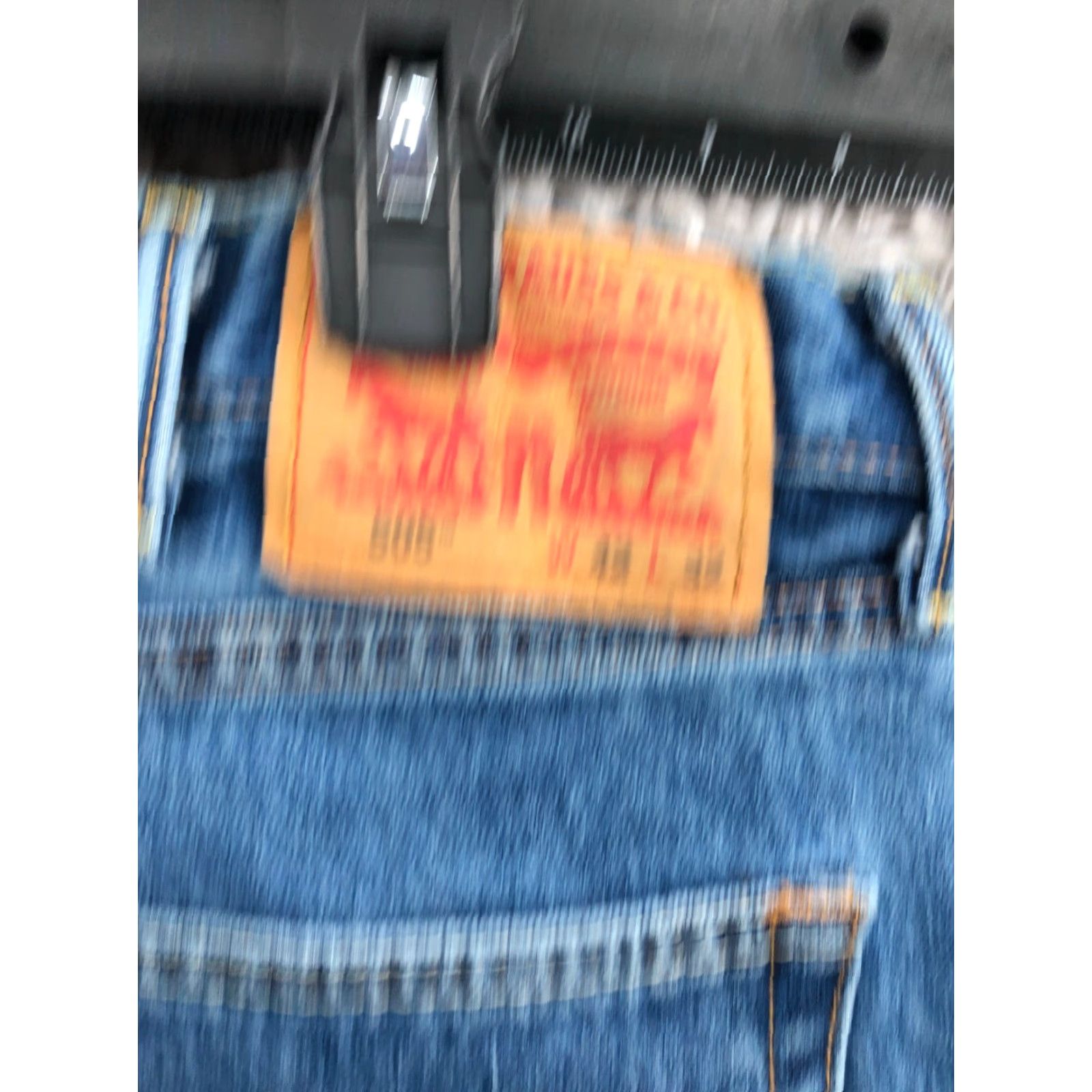 Levi's Levi's 505 Jeans Style Straight Denim 42x32 Mens Regular Medium Blue 5-Pocket Belt Loops Mid Rise Comfort Size US 42 / EU 58 - 5 Thumbnail