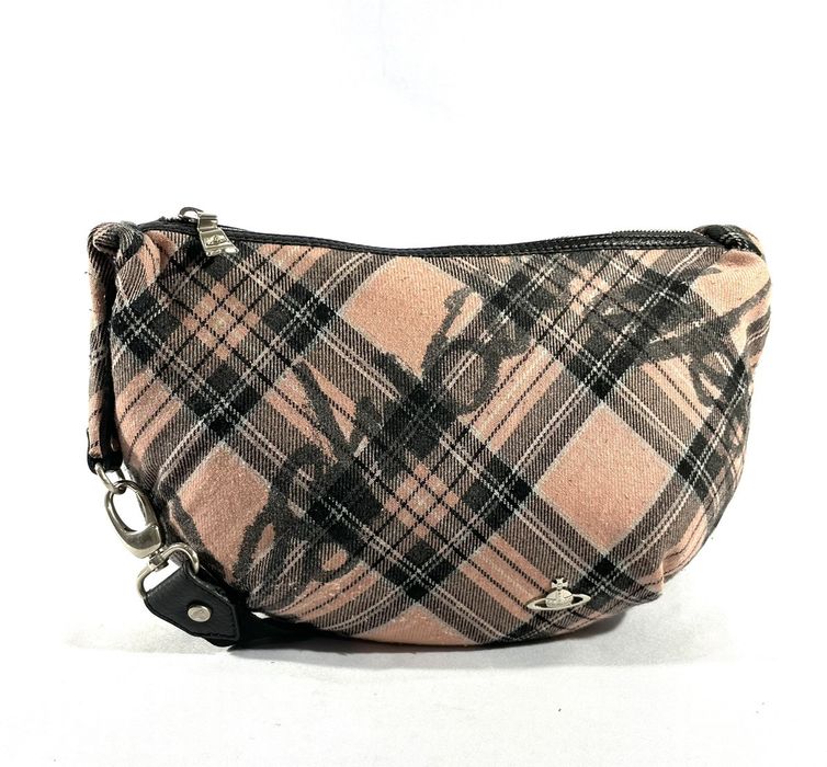 VIVIENNE WESTWOOD tartan crossbody bag main image 0