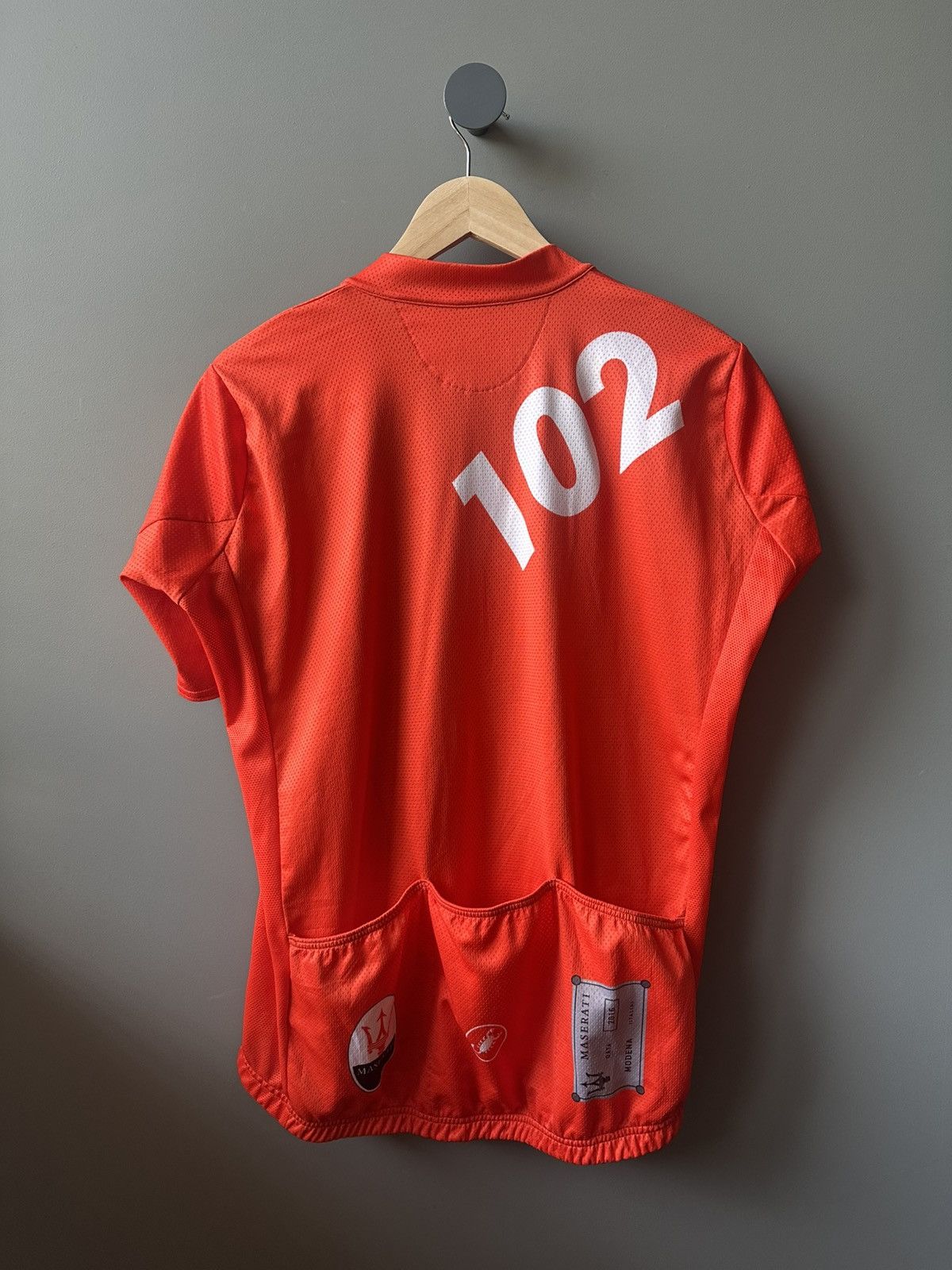 Maserati Castelli x Maserati Cycling Jersey Red Short Sleeve Size US XL / EU 56 / 4 - 7 Thumbnail