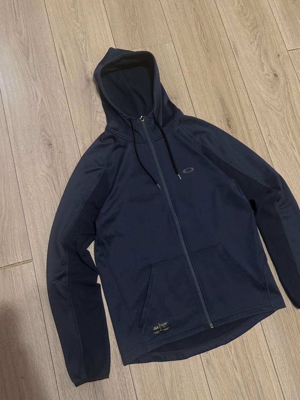 Oakley oakley zip-through hoodie mens blue size S outdoor gorpcore Size US S / EU 44-46 / 1 - 2 Thumbnail