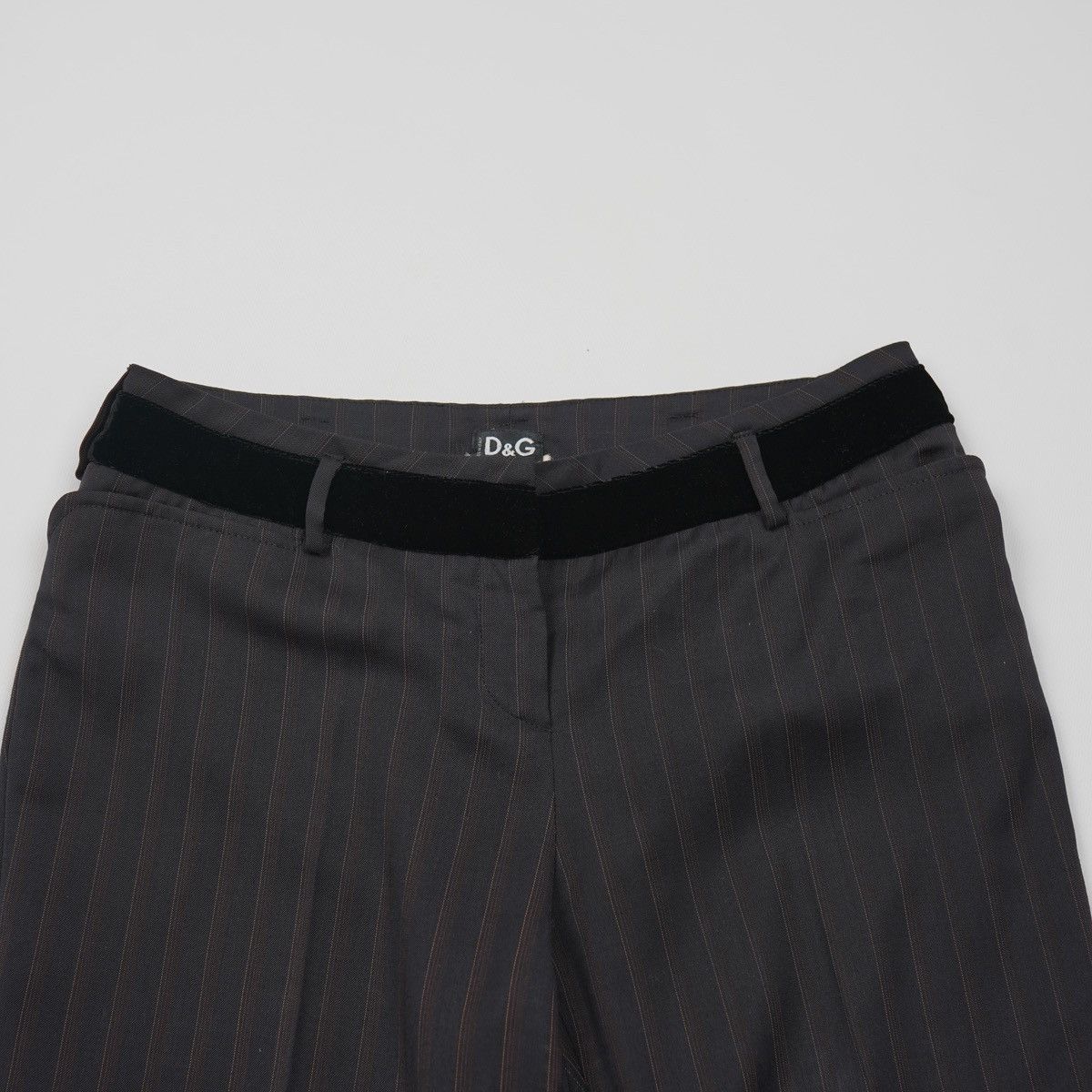 Dolce & Gabbana Dolce Gabbana Wool Striped Suit With Silk Blazer Pants Size M / US 6-8 / IT 42-44 - 20 Thumbnail