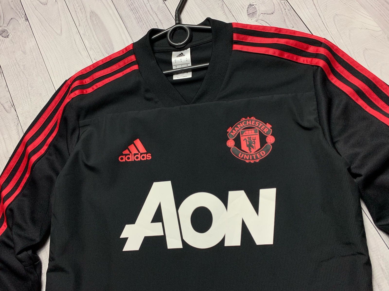 Adidas Manchester United adidas track jacket long sleeve Size S Size US S / EU 44-46 / 1 - 3 Thumbnail