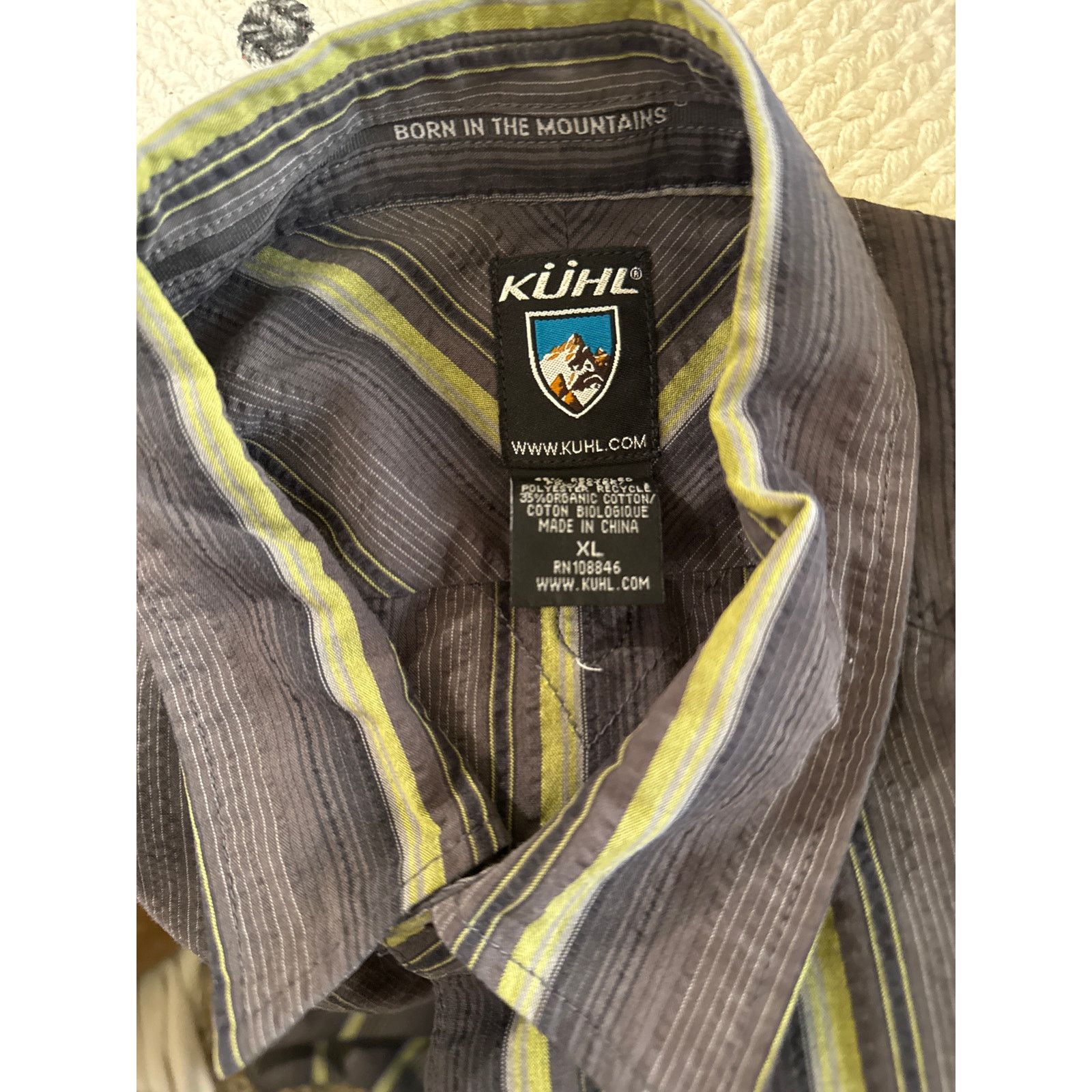 Kuhl KUHL men’s gorpcore lightweight textured buttondown shirt XL Size US XL / EU 56 / 4 - 2 Thumbnail