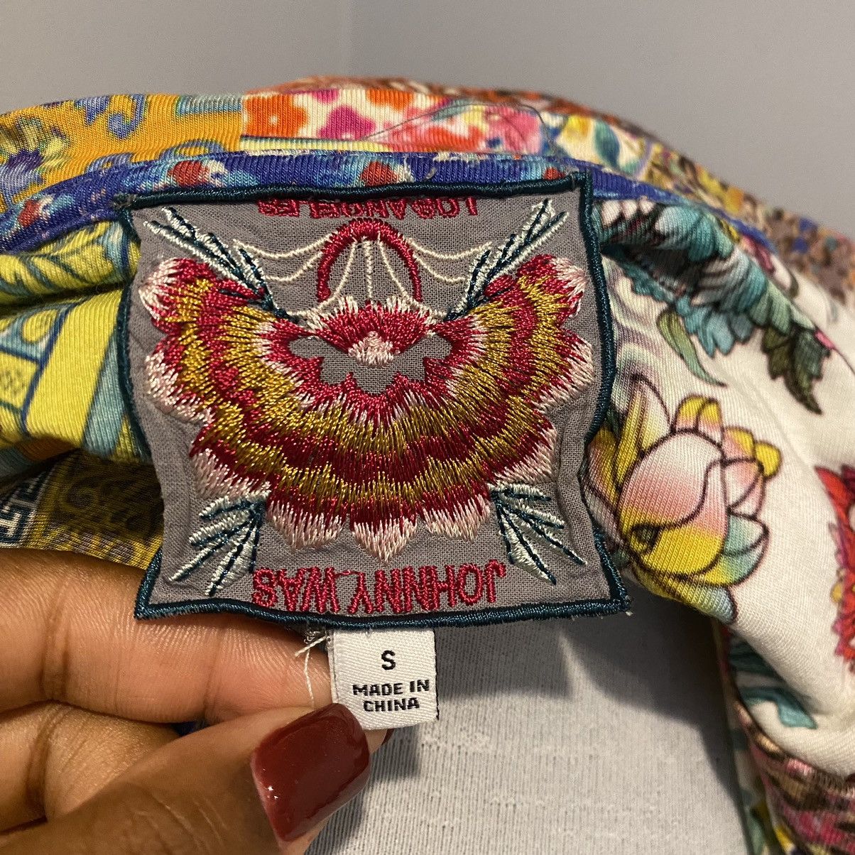 Johnny Was Johnny Was Patchwork Floral Boho Top Size S / US 4 / IT 40 - 4 Thumbnail