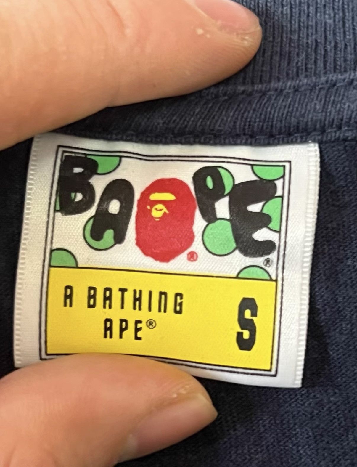 Bape BAPE OG Nigo Era Black Tee Size US S / EU 44-46 / 1 - 2 Thumbnail