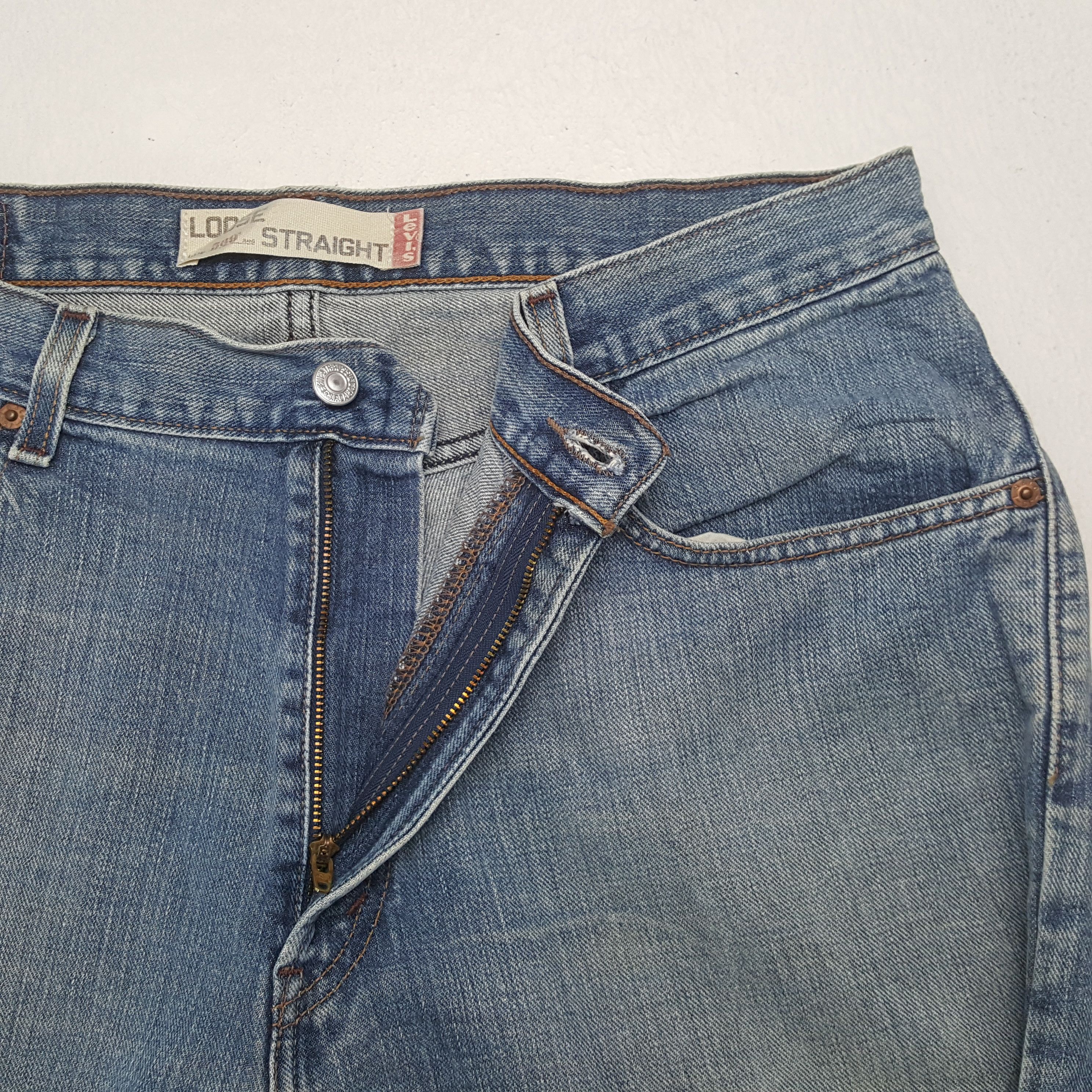 Levi's × Vintage Levi's Streetwear Style Distressed Denim Jeans Size US 33 - 16 Thumbnail
