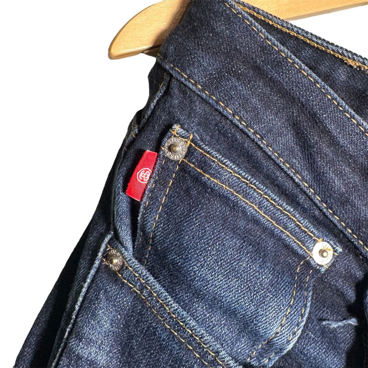 Stussy × Vintage Vintage Stussy Logo Denim Jeans Pants Size US 34 / EU 50 - 5 Thumbnail