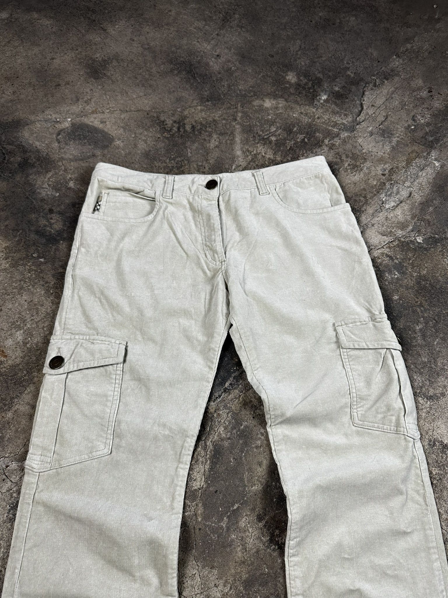 Burberry Burberry Corduory Cargo Pants Size 28" / US 6 / IT 42 - 2 Thumbnail