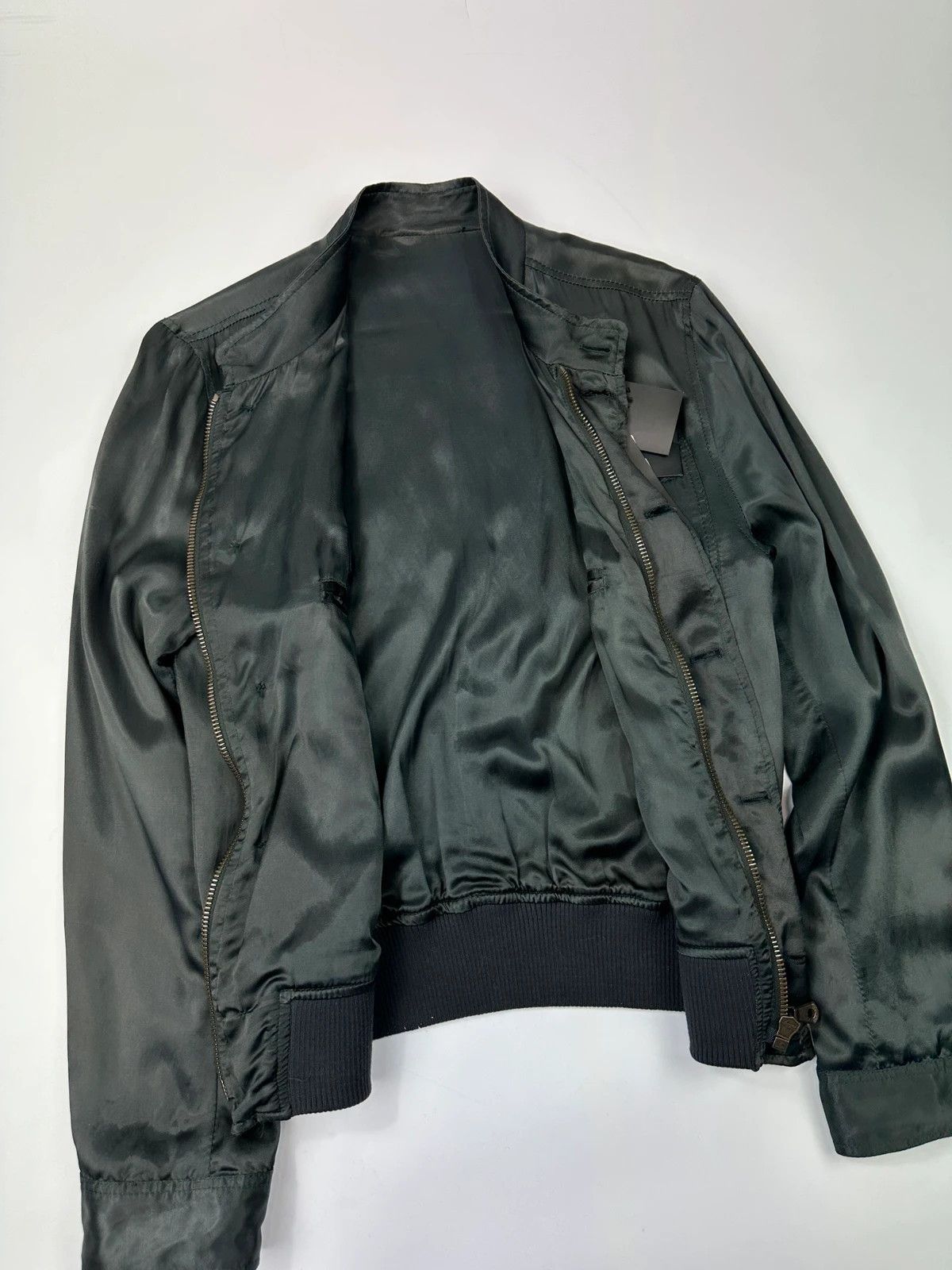Dolce & Gabbana Dolce & Gabbana Super Light Dark Green Cargo Flight Jacket Size US S / EU 44-46 / 1 - 11 Thumbnail