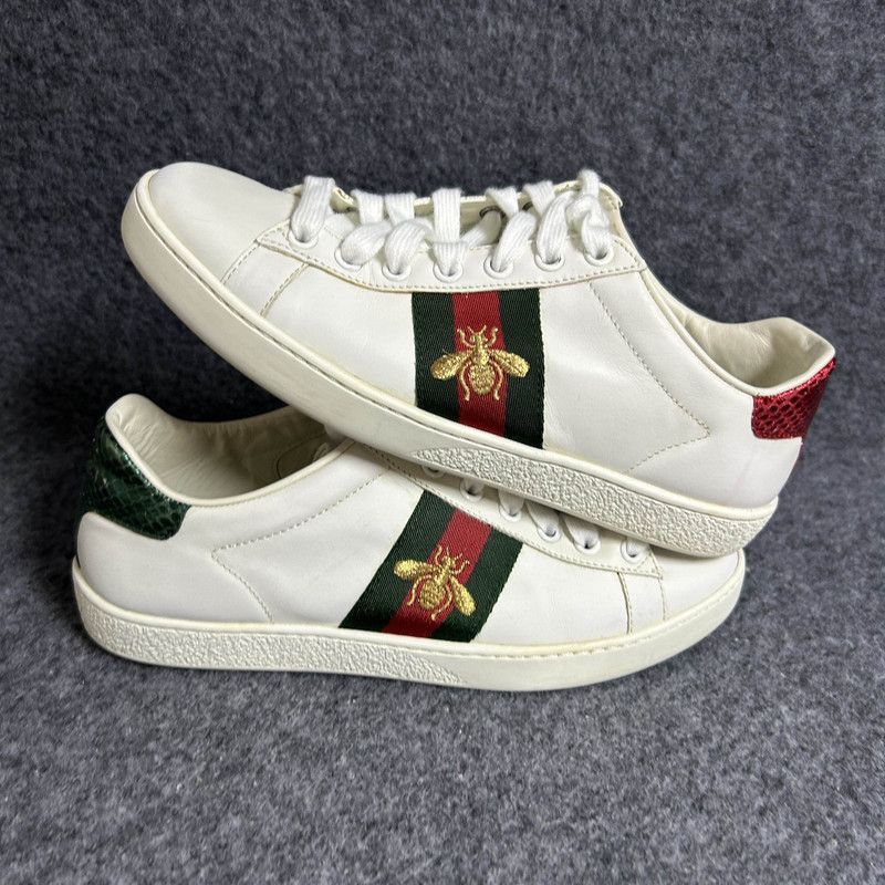 Gucci Gucci Ace Embroidered Fashion Sneakers for Women - Size US 5 / IT 35 - 8 Thumbnail