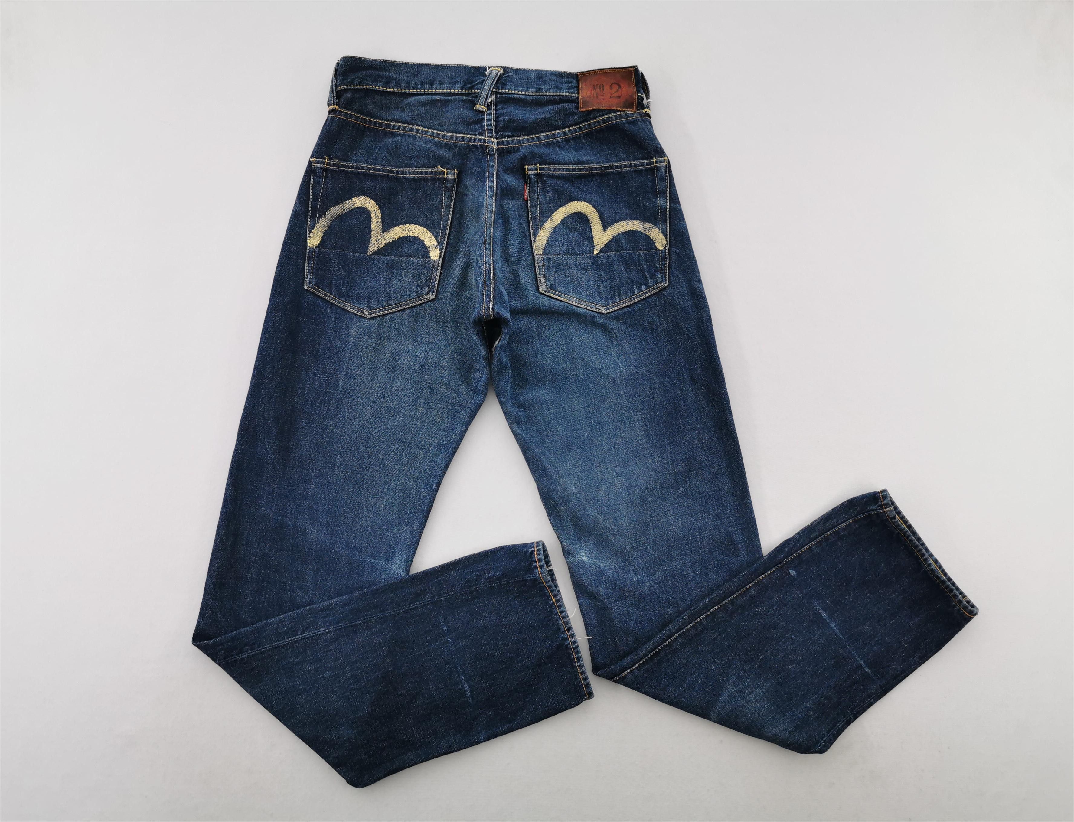 Evisu Vintage 90's Evisu Selvedge Denim Pocket Logo Made In Japan Size US 30 / EU 46 - 6 Thumbnail