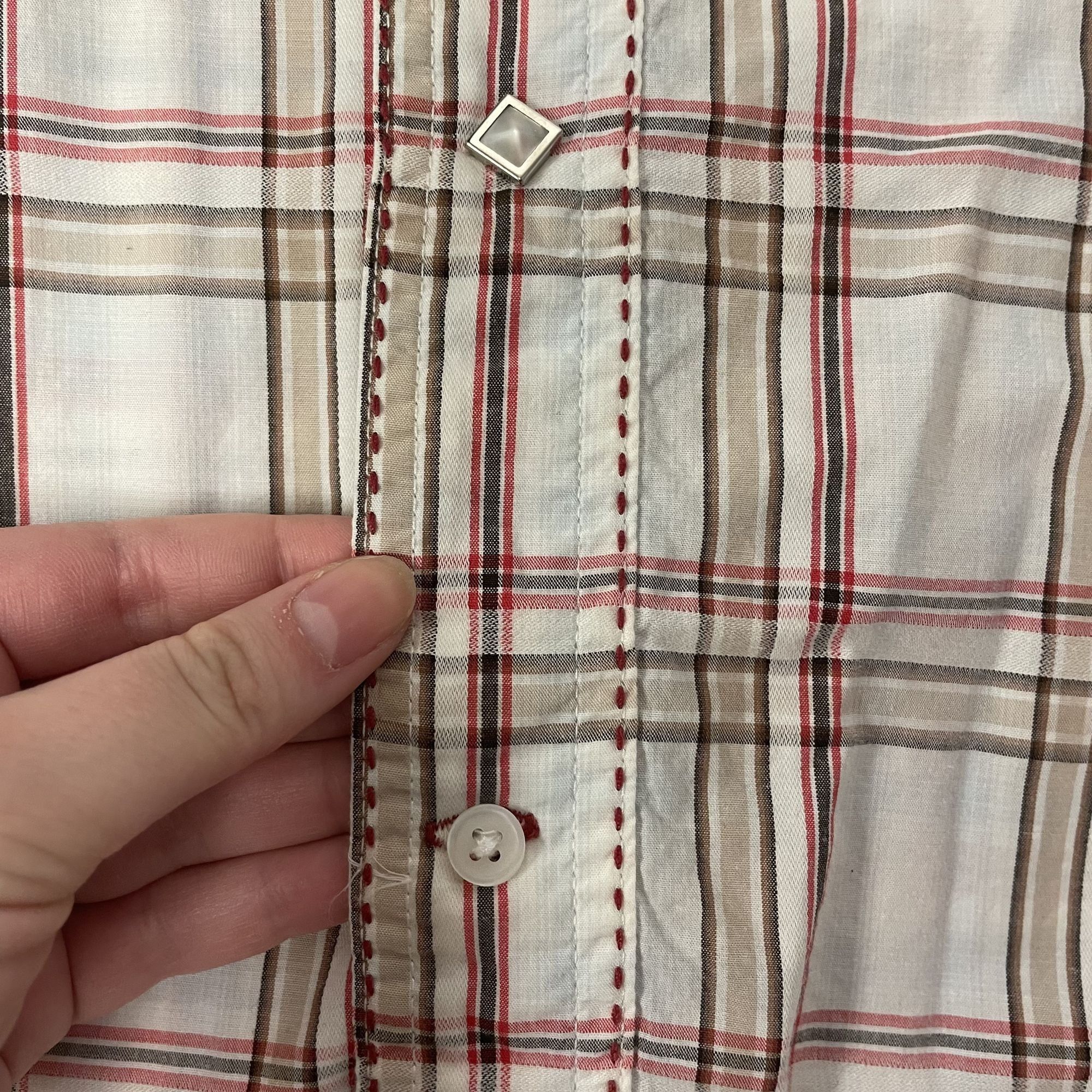 Wrangler Wrangler Plaid WHIP STITCH Cowboy Western PEARL SNAP Shirt Size US M / EU 48-50 / 2 - 10 Thumbnail