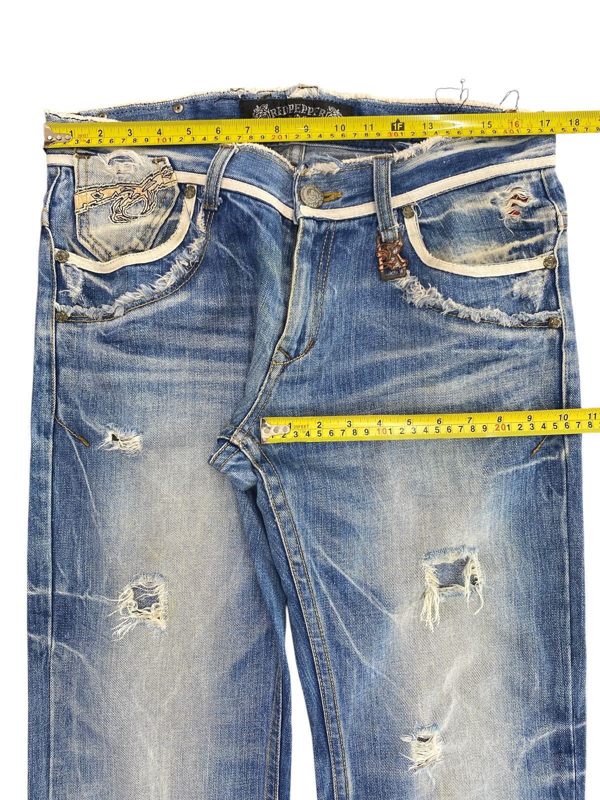Japanese Brand Japanese Brand Redpepper Faded Wash Distressed Style Size US 35 - 9 Thumbnail