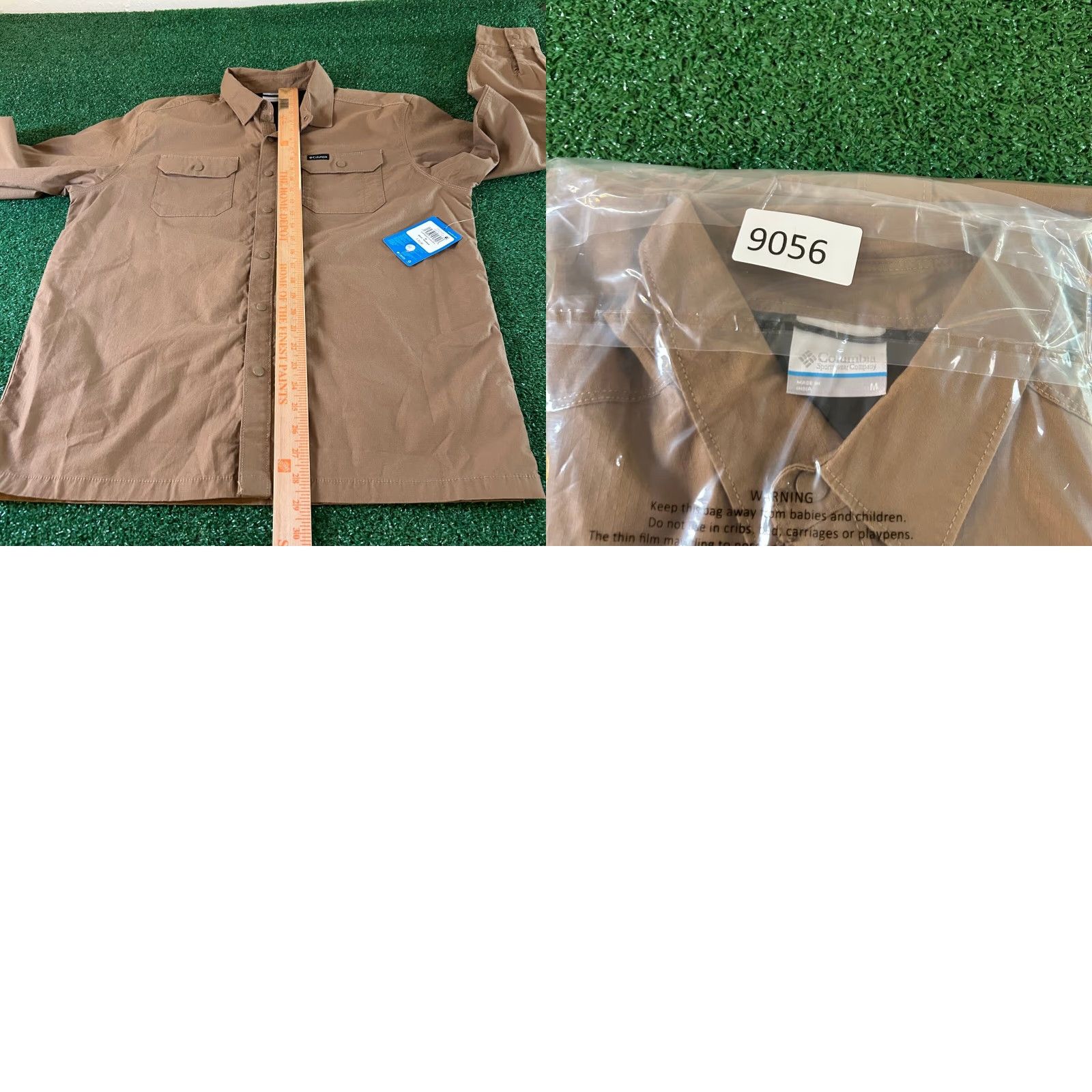Vintage VINTAGE Columbia Landroamer Lined Shirt Button Up Long Sleeve Tan Mens Medium NWT 0 Size US M / EU 48-50 / 2 - 8 Thumbnail