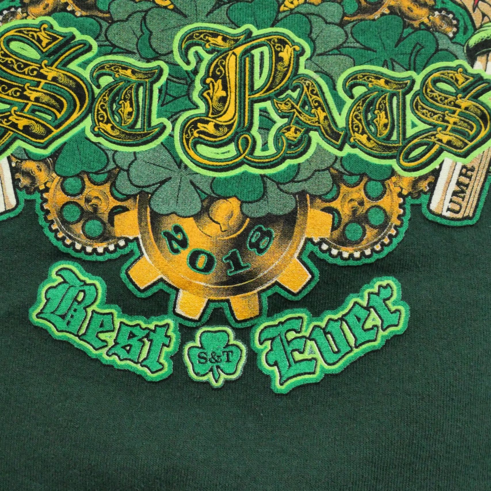 Russell Athletic MSM UMR St Patricks Days Sweatshirt Adult M Green Pullover Russell Athletic Crew Neck Logo Size US M / EU 48-50 / 2 - 5 Thumbnail