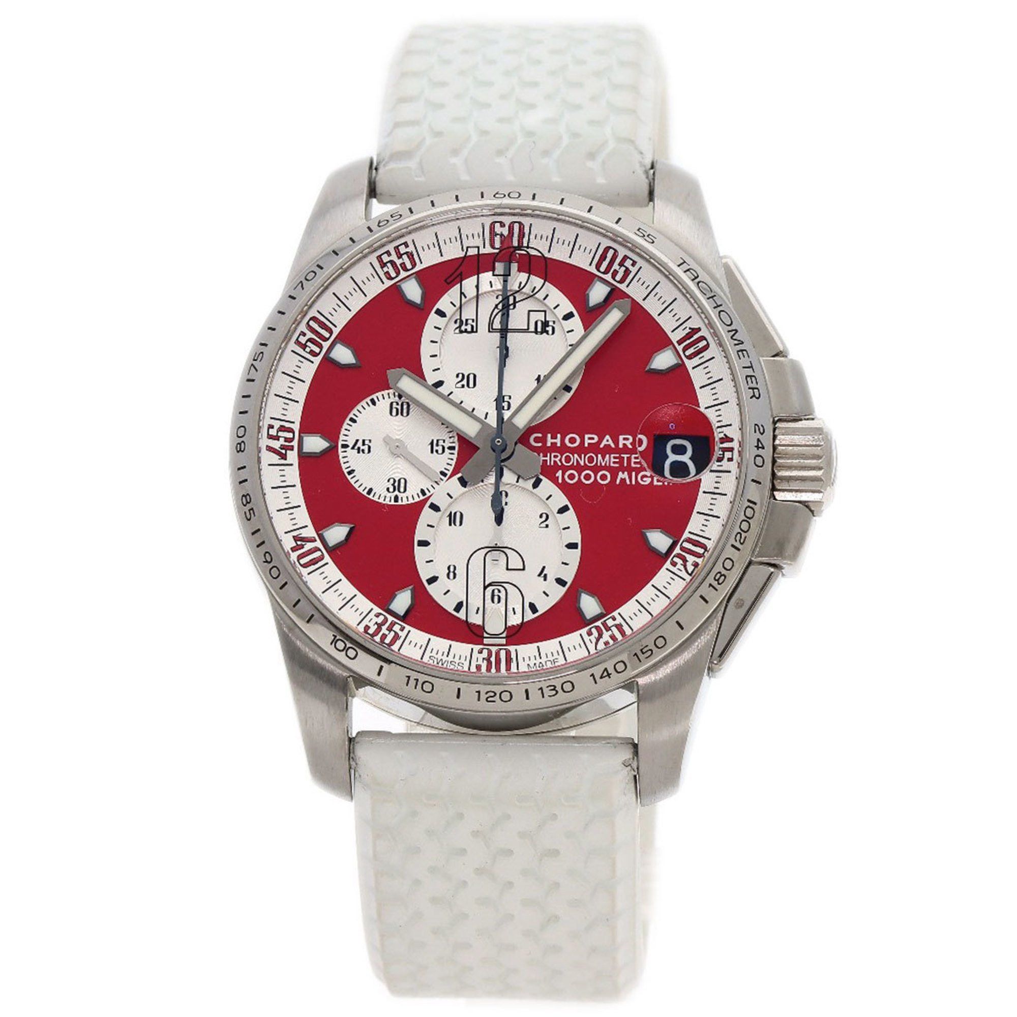 Chopard Chopard 8459 Mille Miglia GT XL 1000 Limited Edition Watch Stainless Steel Rubber Men's Size ONE SIZE - 1 Thumbnail