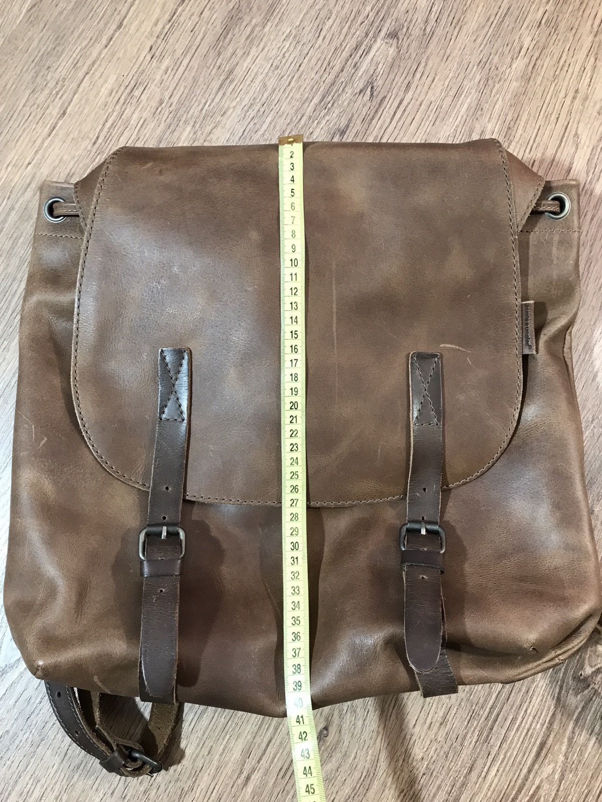 Designer × Leather Aunts & Uncles Leather Backpack rare Size ONE SIZE - 15 Thumbnail