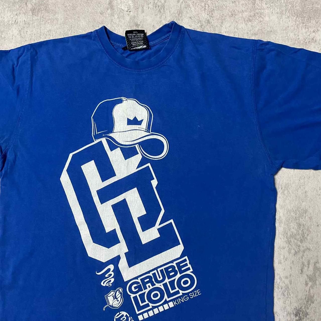 Other Grube Volo blue cotton streetwear tee #skater Size US L / EU 52-54 / 3 - 2 Thumbnail