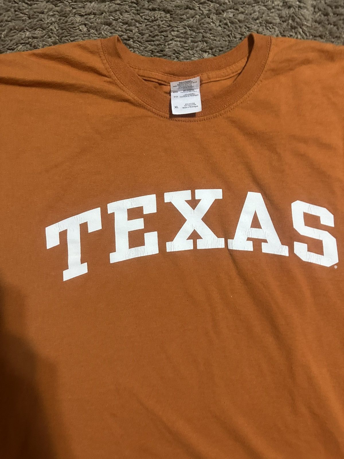 NCAA Vintage NCAA Texas Longhorns “triple burnt” 00s size xl Size US XL / EU 56 / 4 - 2 Thumbnail