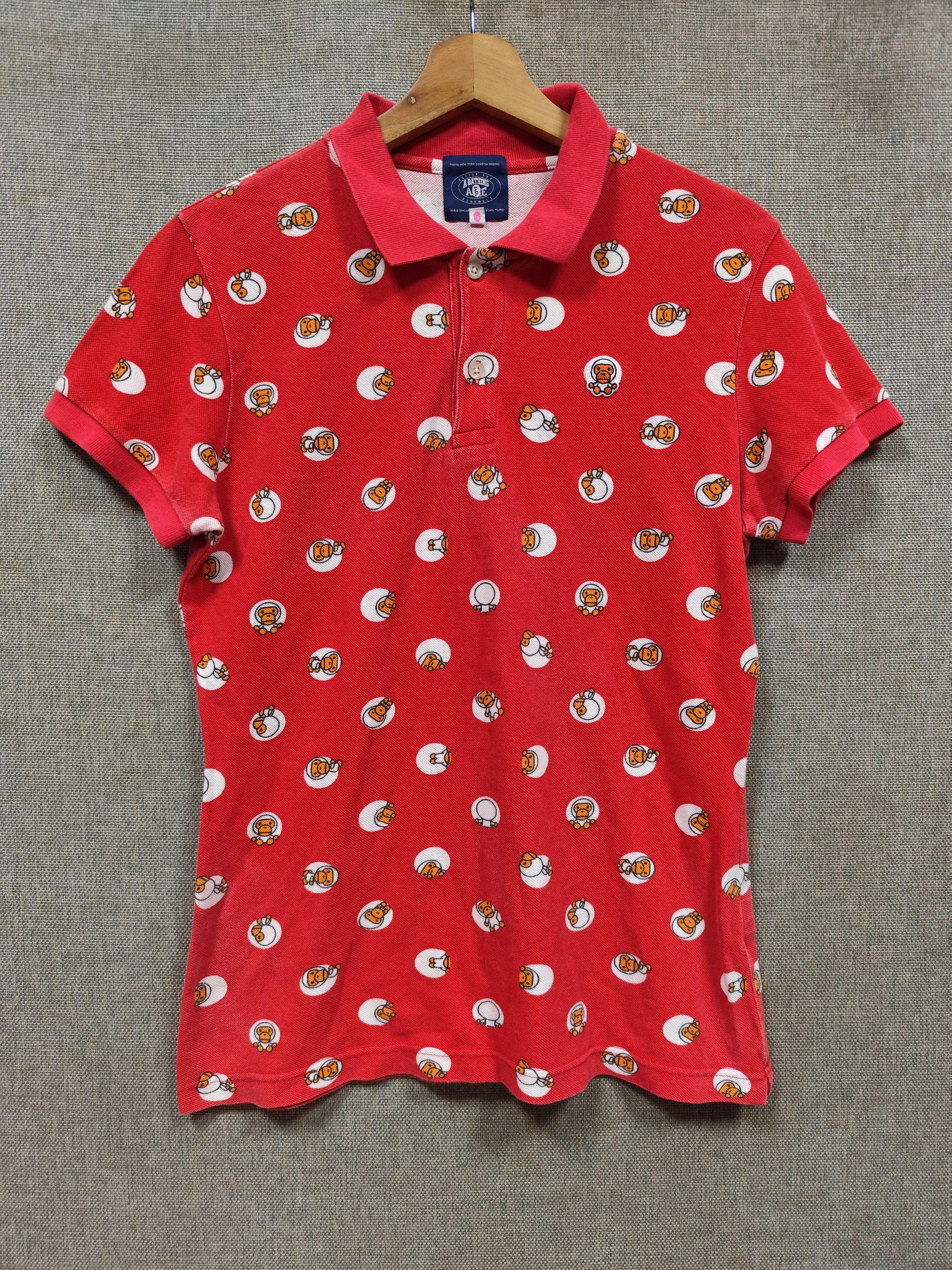 Bape A bathing Ape Bape Baby Milo Polo Shirt Size S / US 4 / IT 40 - 1 Thumbnail