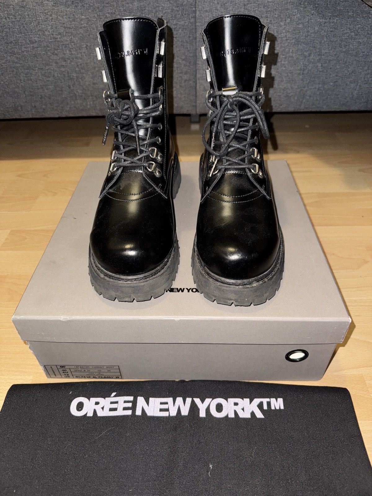 Oree New York Oree NYC Duke Infantry Combat Boot | Grailed