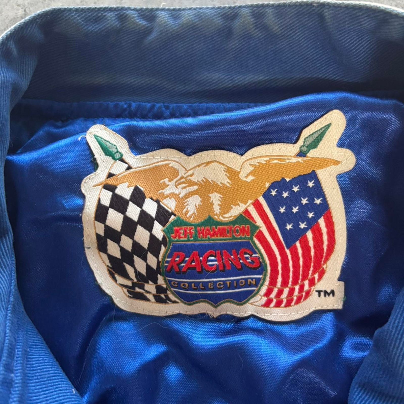 Jeff Hamilton × NASCAR × Vintage 90s Jeff Hamilton Dale Earnhardt NASCAR Jacket Size US L / EU 52-54 / 3 - 2 Thumbnail