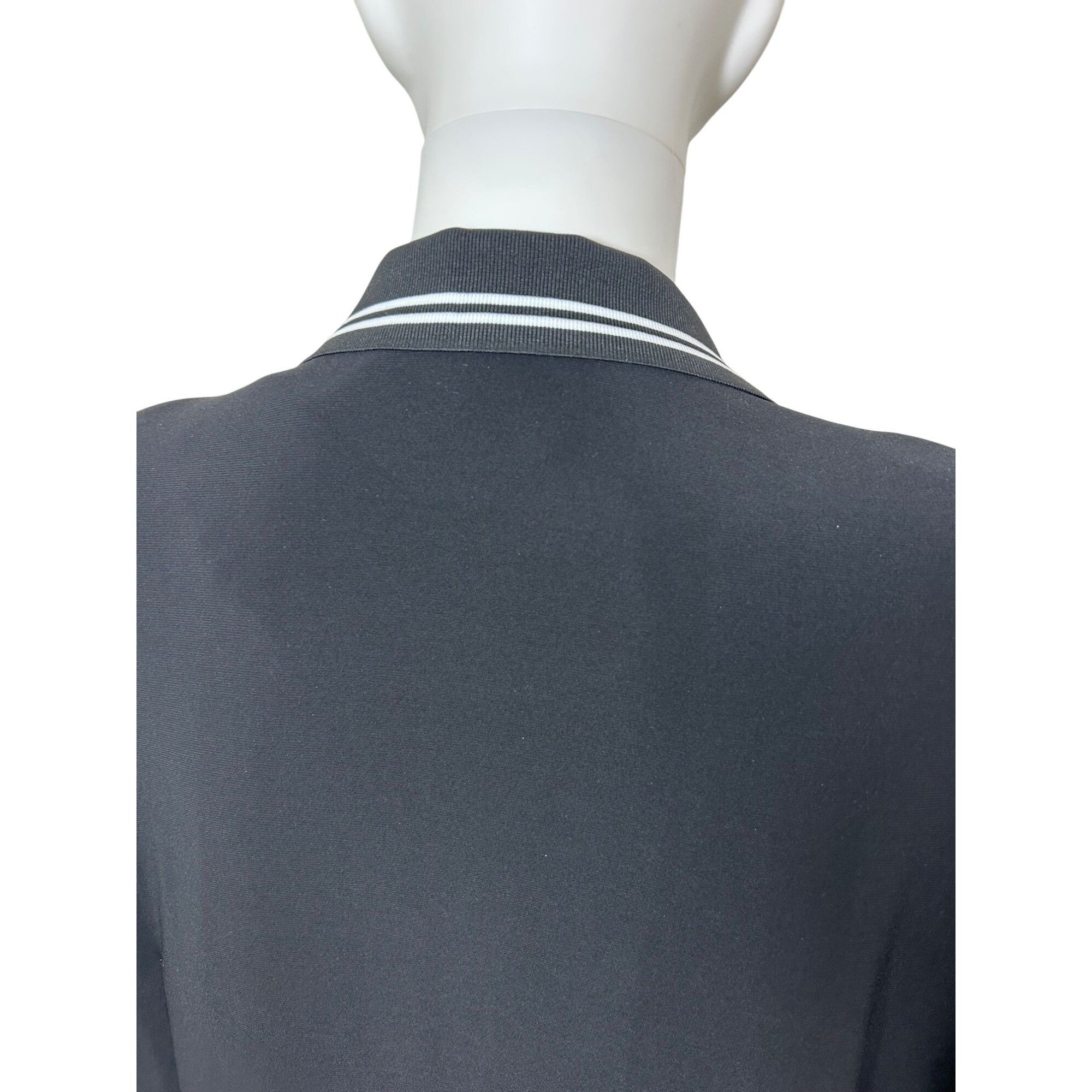 Joseph Ribkoff Joseph Ribkoff Black Blazer 16 White Trim Button Pockets Sho Size XXL / US 16-18 / IT 52-54 - 10 Thumbnail