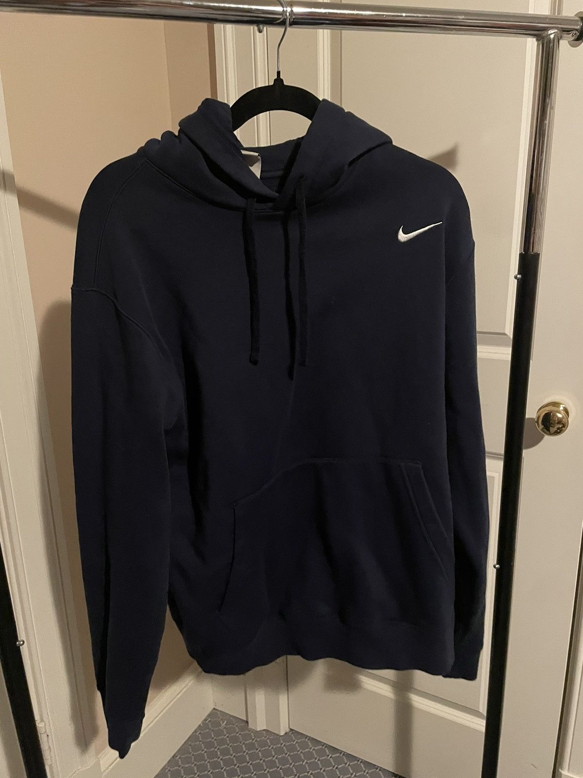Nike Navy Blue Nike Athletic Hoodie Size US L / EU 52-54 / 3 - 1 Thumbnail