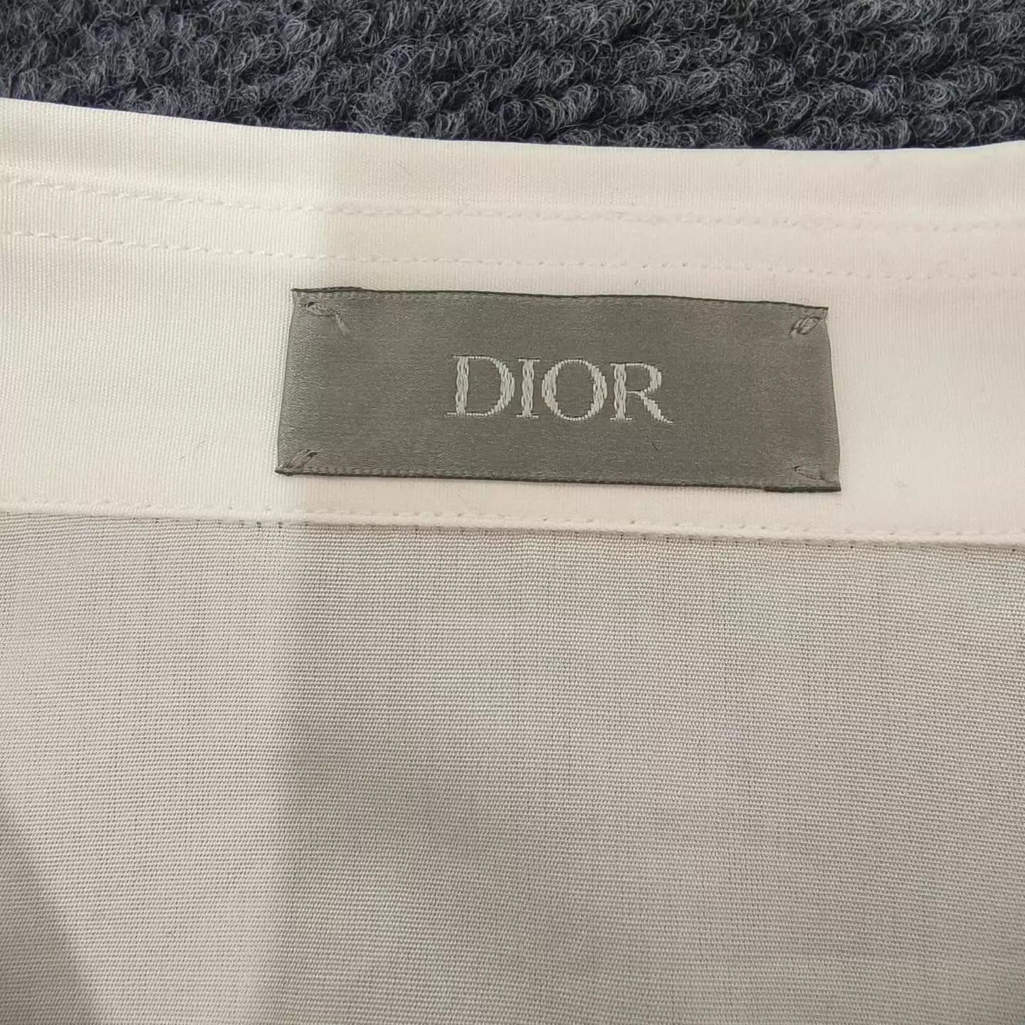 Dior Dior New Collar Logo Shirt 39 99 Size US M / EU 48-50 / 2 - 3 Thumbnail