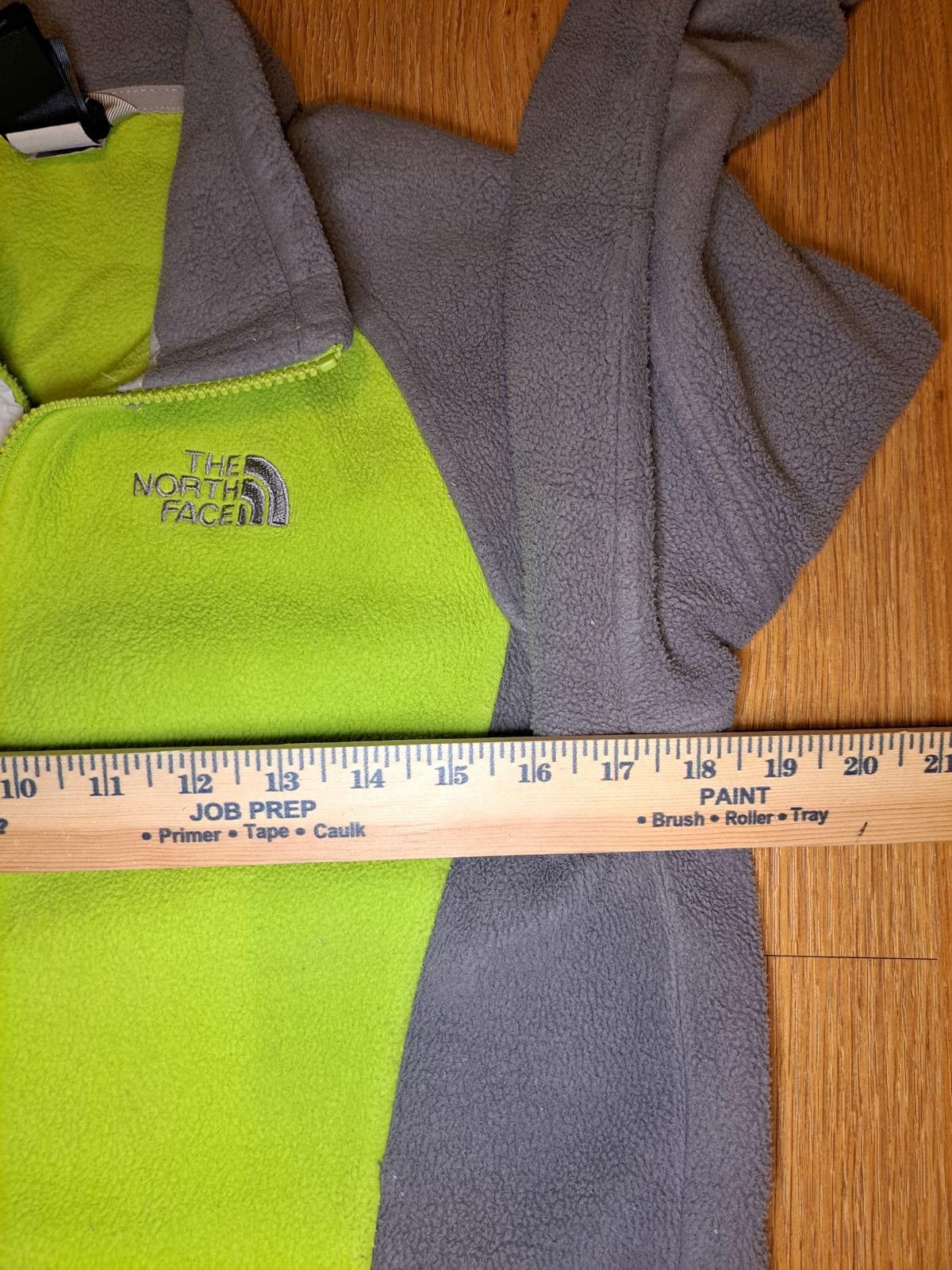 The North Face North Face Fleece Jacket Womens Medium Green Gray Full Zip Size M / US 6-8 / IT 42-44 - 9 Thumbnail