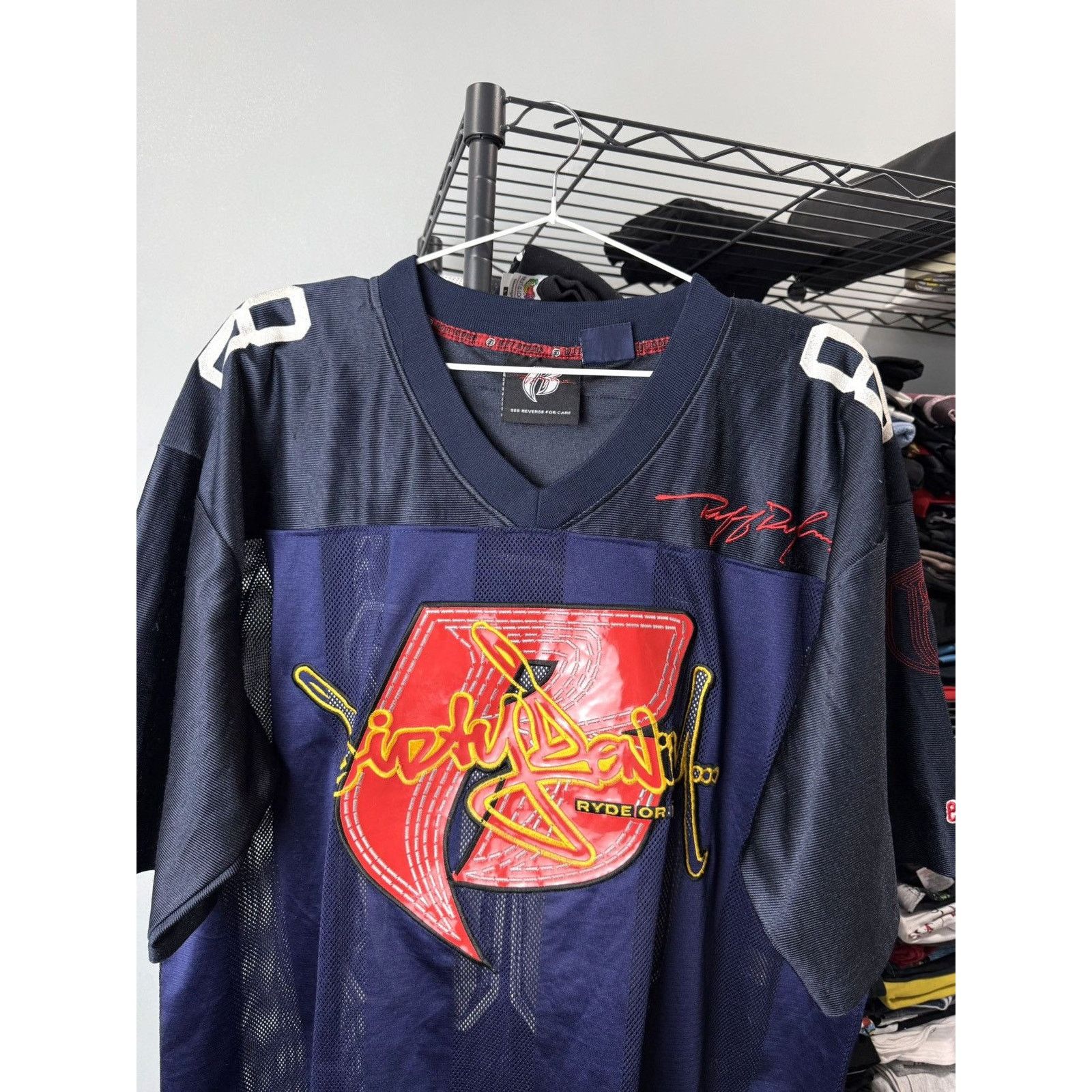 Ruff Ryders 💥Rare! Vintage Ruff Ryders Rap T Shirt Jnco Tapout Jersey Size US XL / EU 56 / 4 - 3 Thumbnail