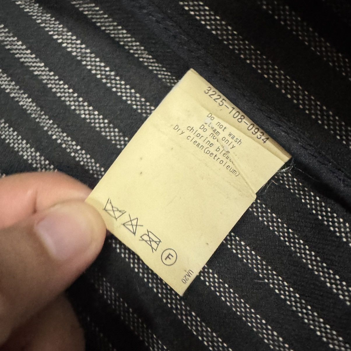United Arrows Vtg🔥Green Label Relaxing United Arrows Striped Denim Jacket Size US L / EU 52-54 / 3 - 17 Thumbnail
