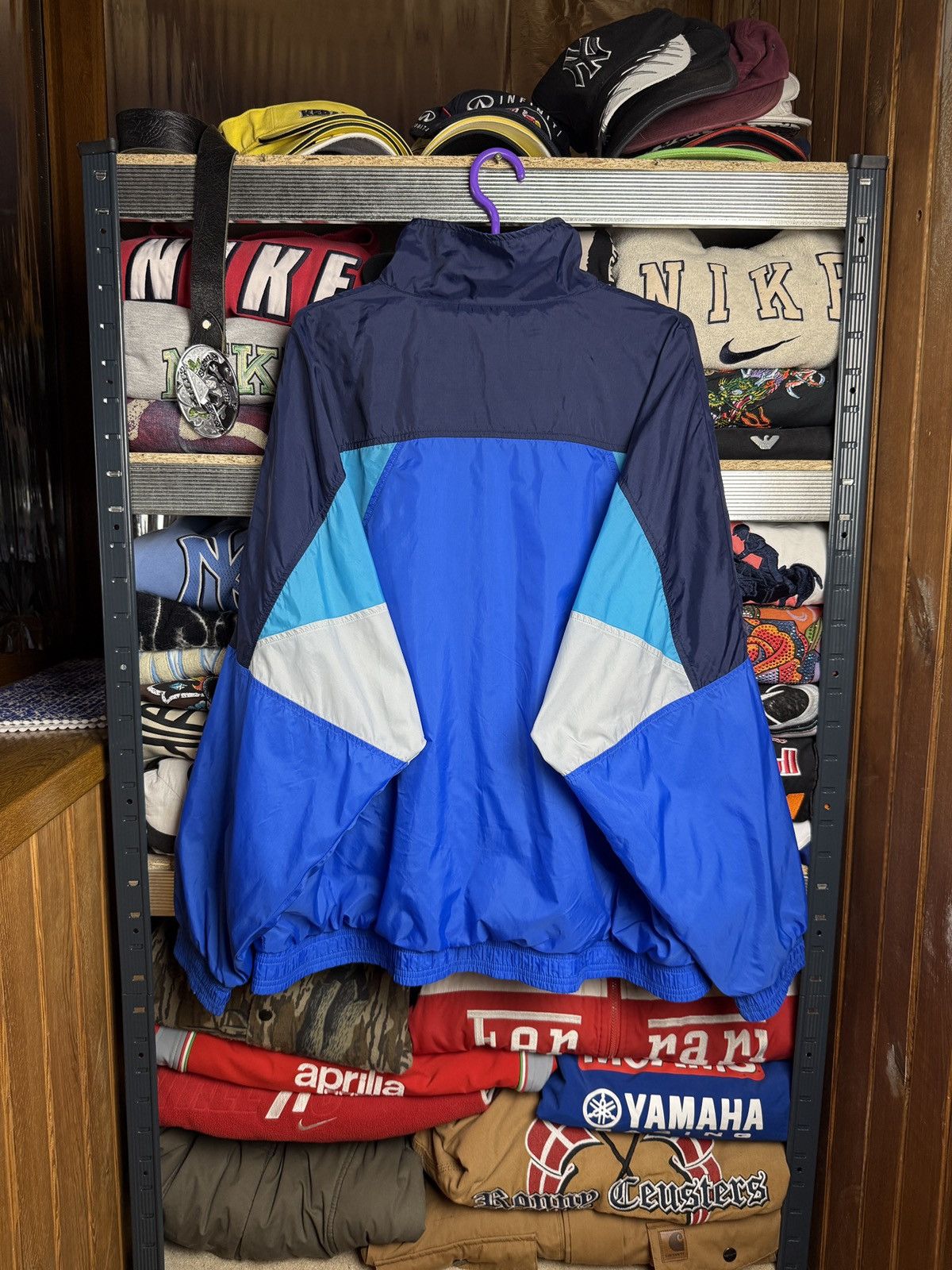 Nike VINTAGE 90S NIKE NYLON JACKET Size US XL / EU 56 / 4 - 2 Thumbnail