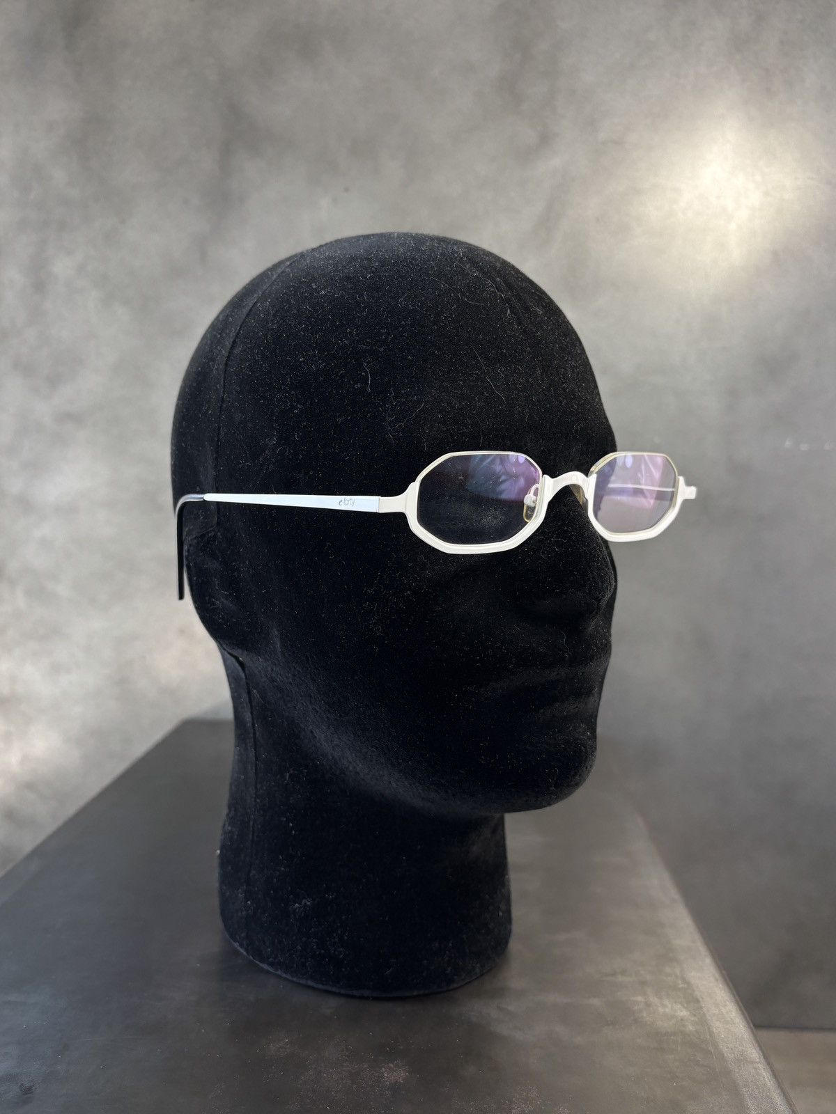 Other Alain Afflelou Eyeglasses Metal Half Rim Frames Drop e-forty Size ONE SIZE - 5 Thumbnail