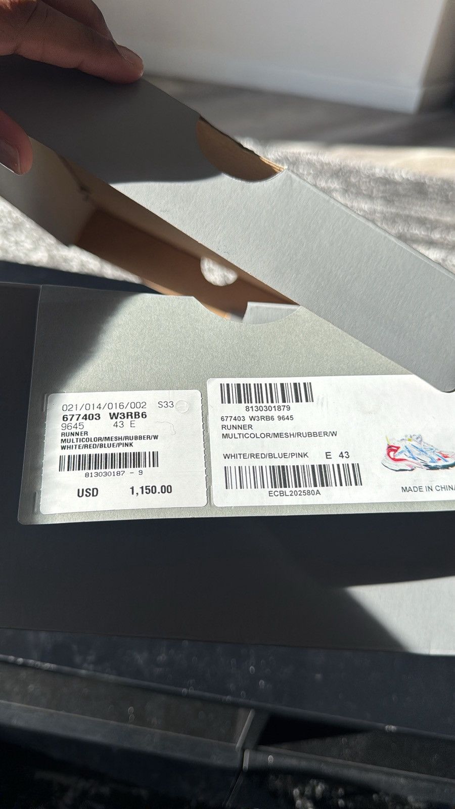 Balenciaga Balenciaga Runner Multicolor Size US 10 / EU 43 - 7 Thumbnail