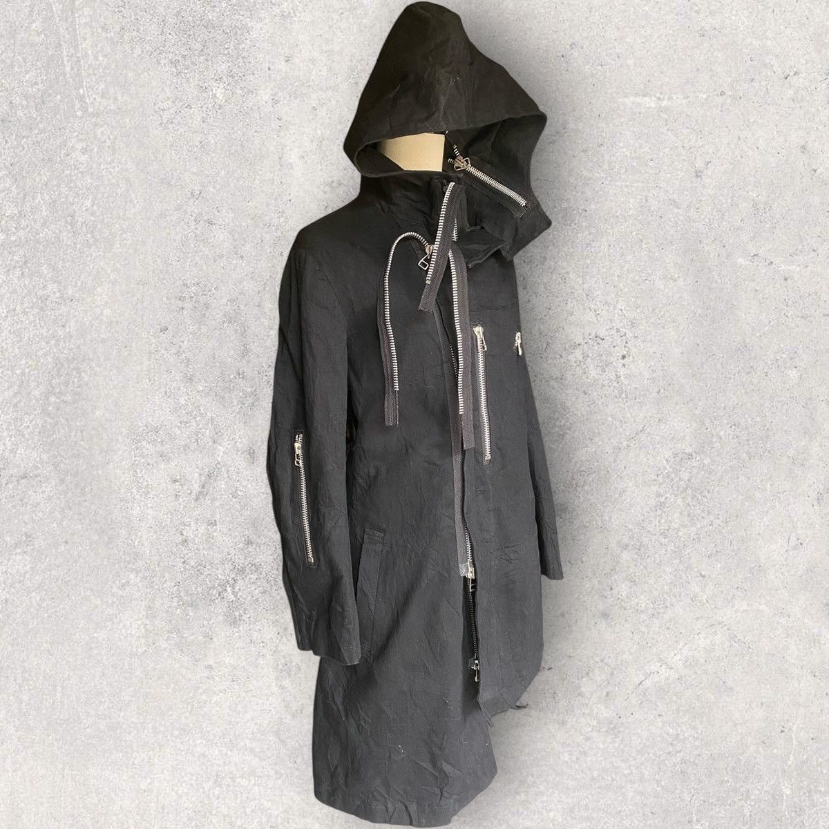 Yohji Yamamoto Fall20-21 B Yohji Yamamoto Muti Zip Coat Size S / US 4 / IT 40 - 6 Thumbnail