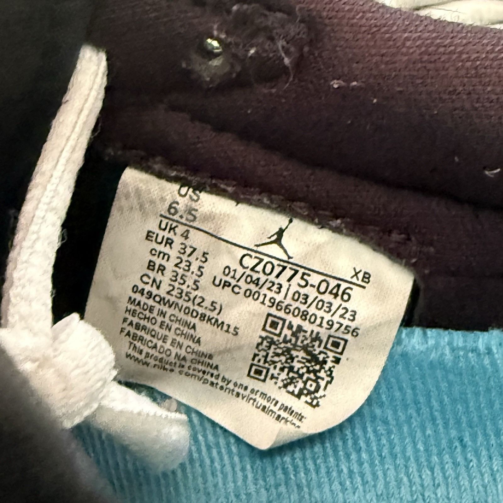 Jordan Brand WMNS AIR JORDAN 1 LOW NC TO CHI CZ0775-046 6.5 PREOWNED NO B Size US 6.5 / IT 36.5 - 12 Thumbnail