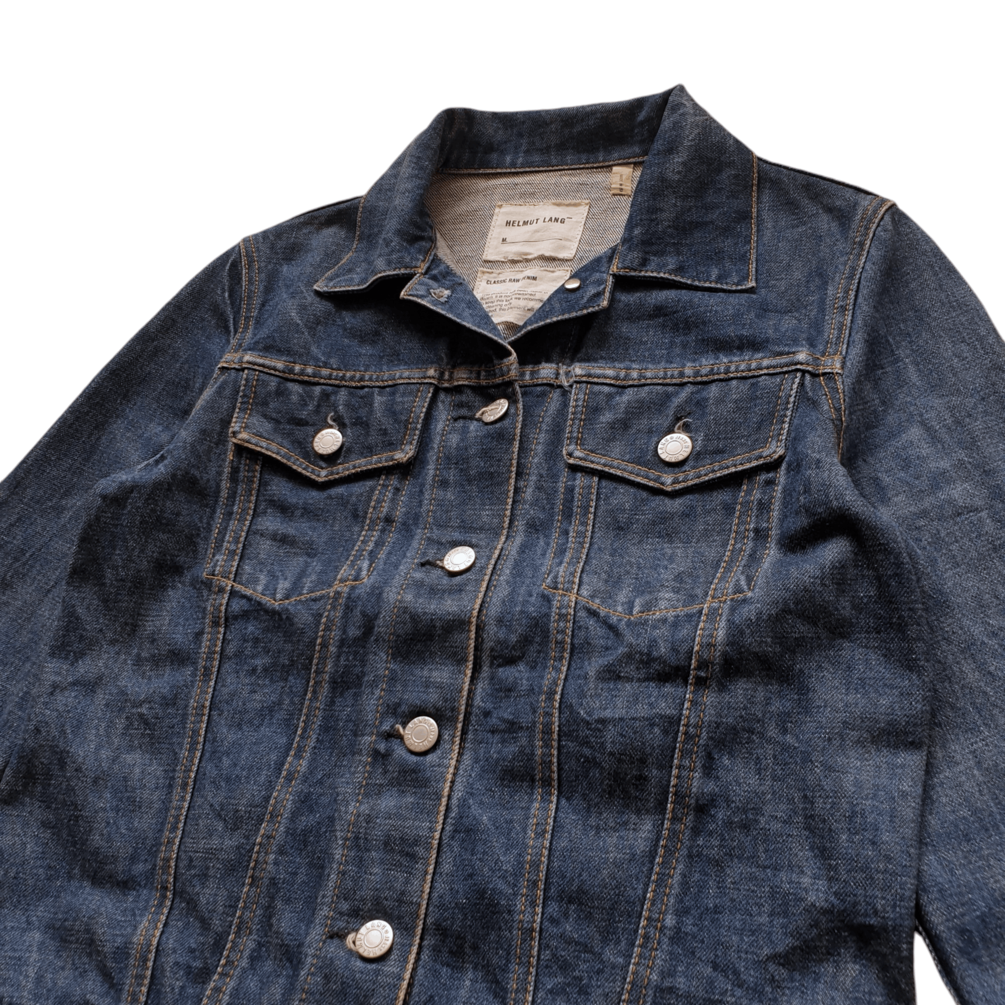 Helmut Lang Vintage Helmut Lang Denim Jacket Size US M / EU 48-50 / 2 - 7 Thumbnail