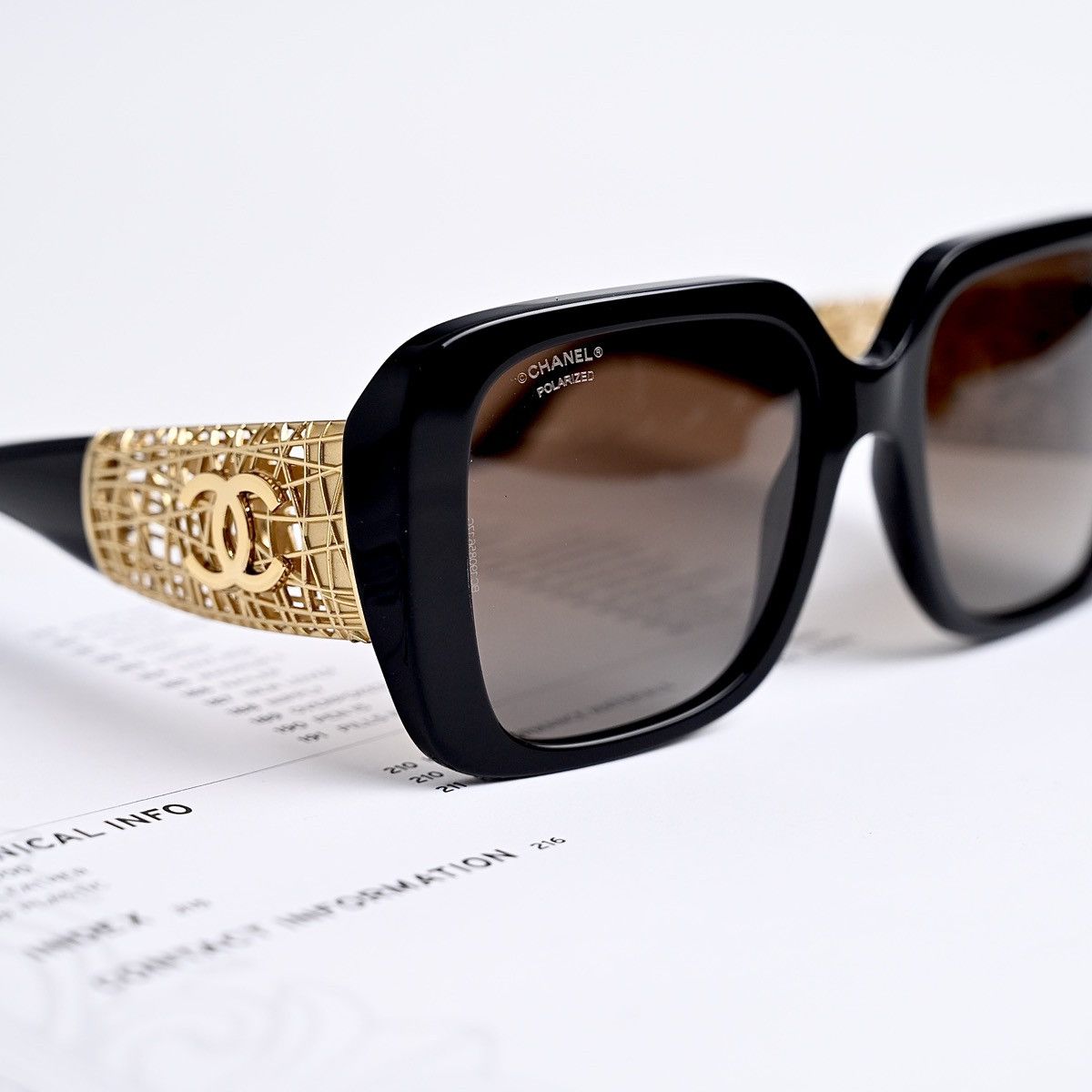 Chanel CHANEL 0CH5532 C622S9 SUNGLASSES Size ONE SIZE - 7 Thumbnail