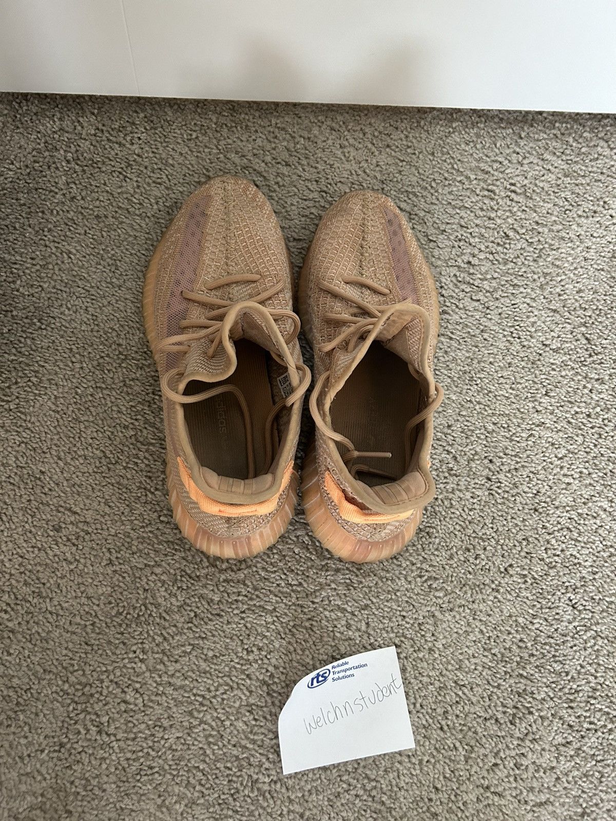 Adidas Yeezy 350 Clay Size US 10.5 / EU 43-44 - 3 Thumbnail
