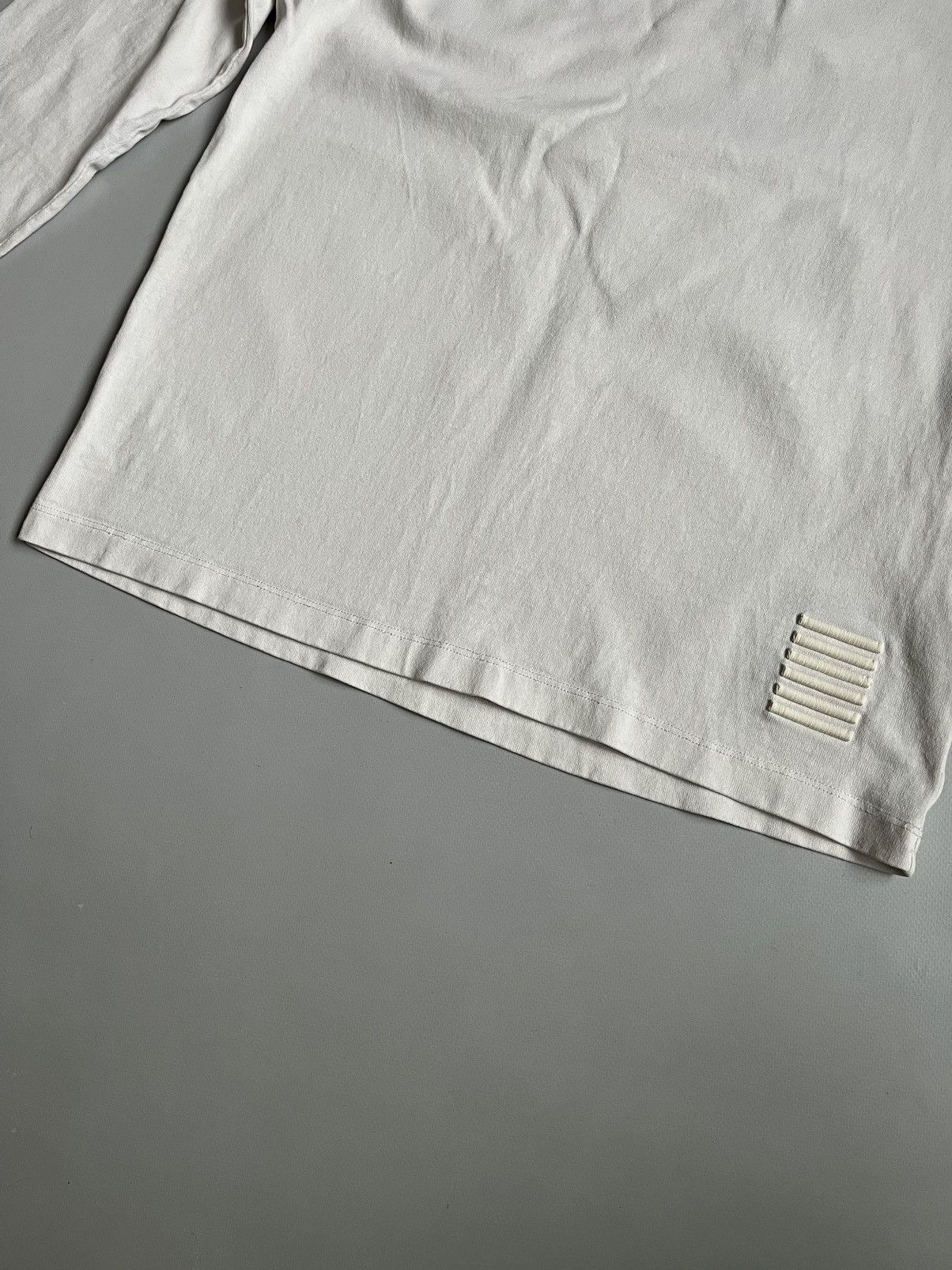 Japanese Brand × Rapha Rapha Men White Mechanics Longsleeve T-shirt Size US M / EU 48-50 / 2 - 5 Thumbnail