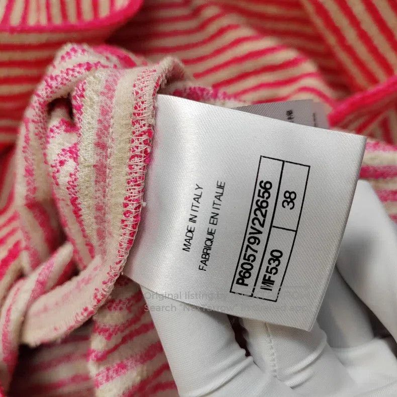 Chanel Chanel 19C pink check shirt Size XS / US 0-2 / IT 36-38 - 6 Thumbnail