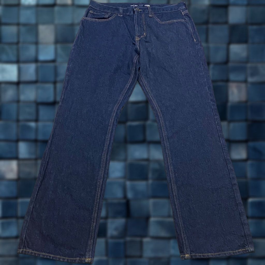 Old Navy Old Navy Jeans Blue Denim Dark Wash Mid Rise Straight Leg 34x30 5-Pocket Regular Waist Mens XS? Size US 34 / EU 50 - 1 Thumbnail